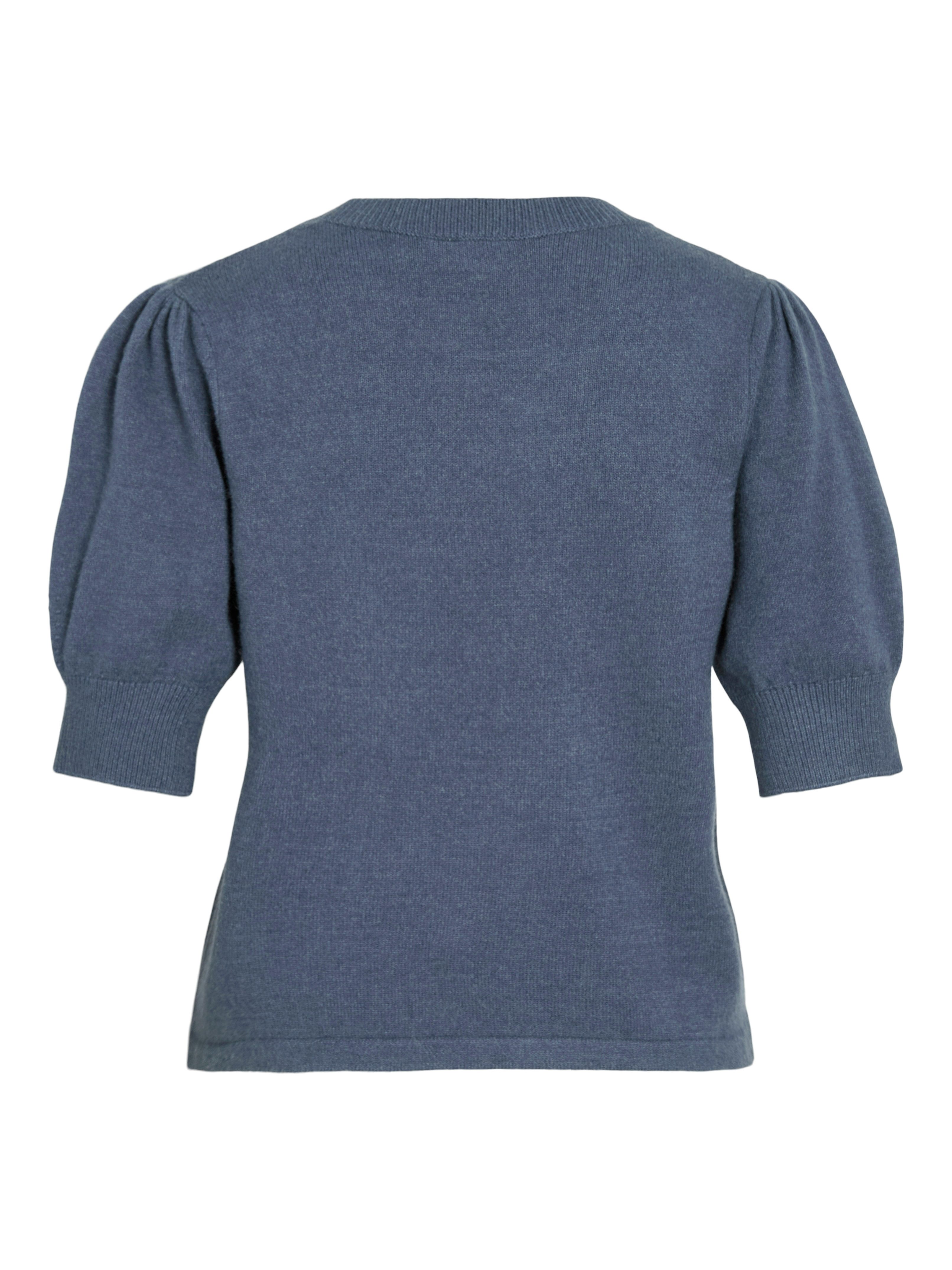 Vila Strickpullover VIRIL 2/4 SLEEVE O-NECK KNIT TOP - NOOS