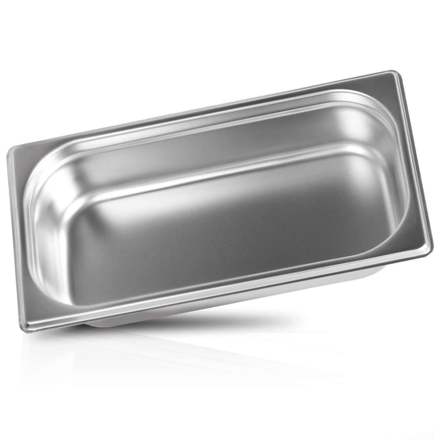 jokobela Thermobehälter GN Gastro Norm Behälter, Edelstahl (ungelocht), (GN 1/3, 65mm, 1-tlg), :: ungelocht :: geeignet für Gaggenau, Miele und Siemens Dampfgarer (E