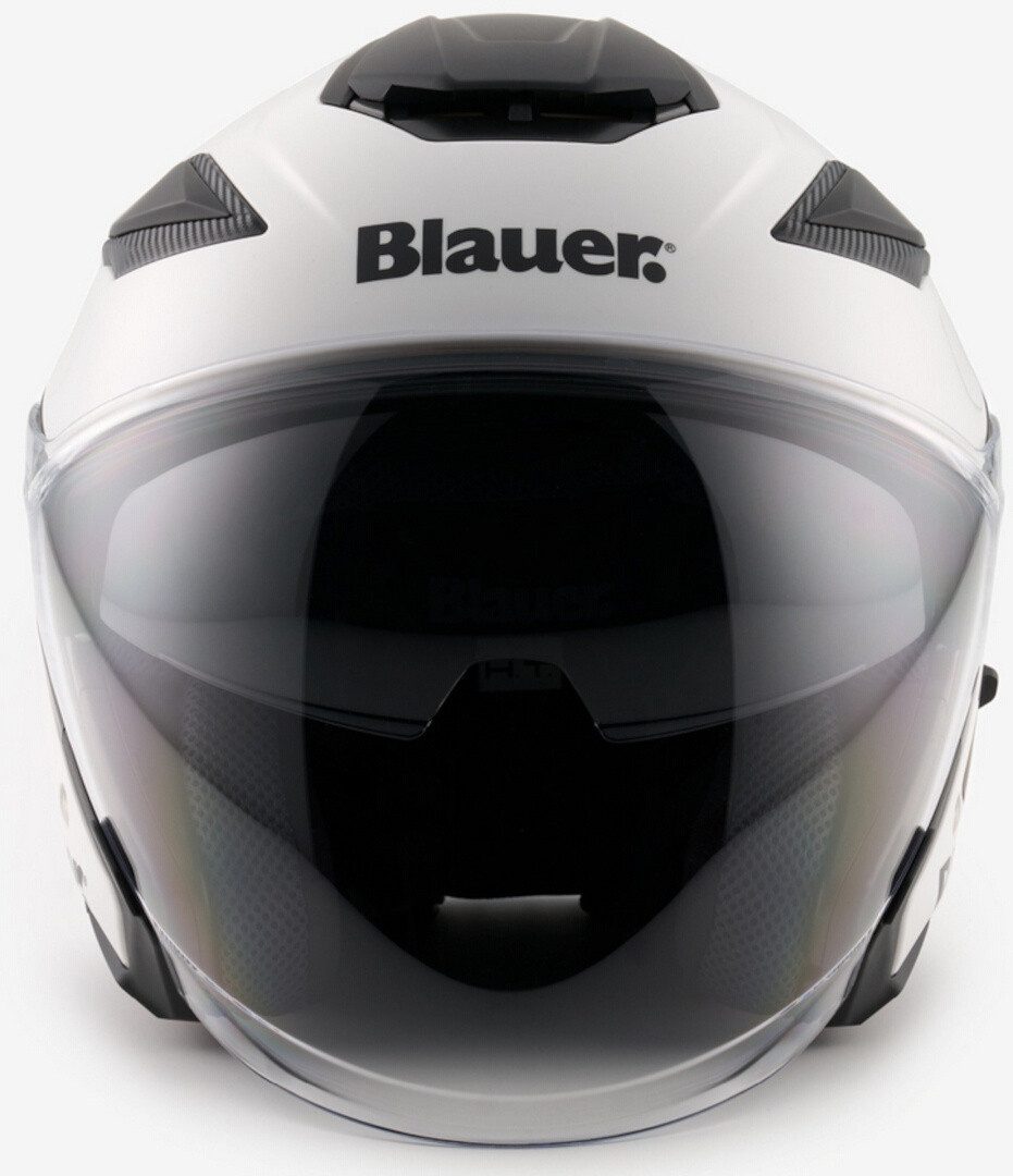 Blauer Motorradhelm JJ-01 Monocolor Jethelm
