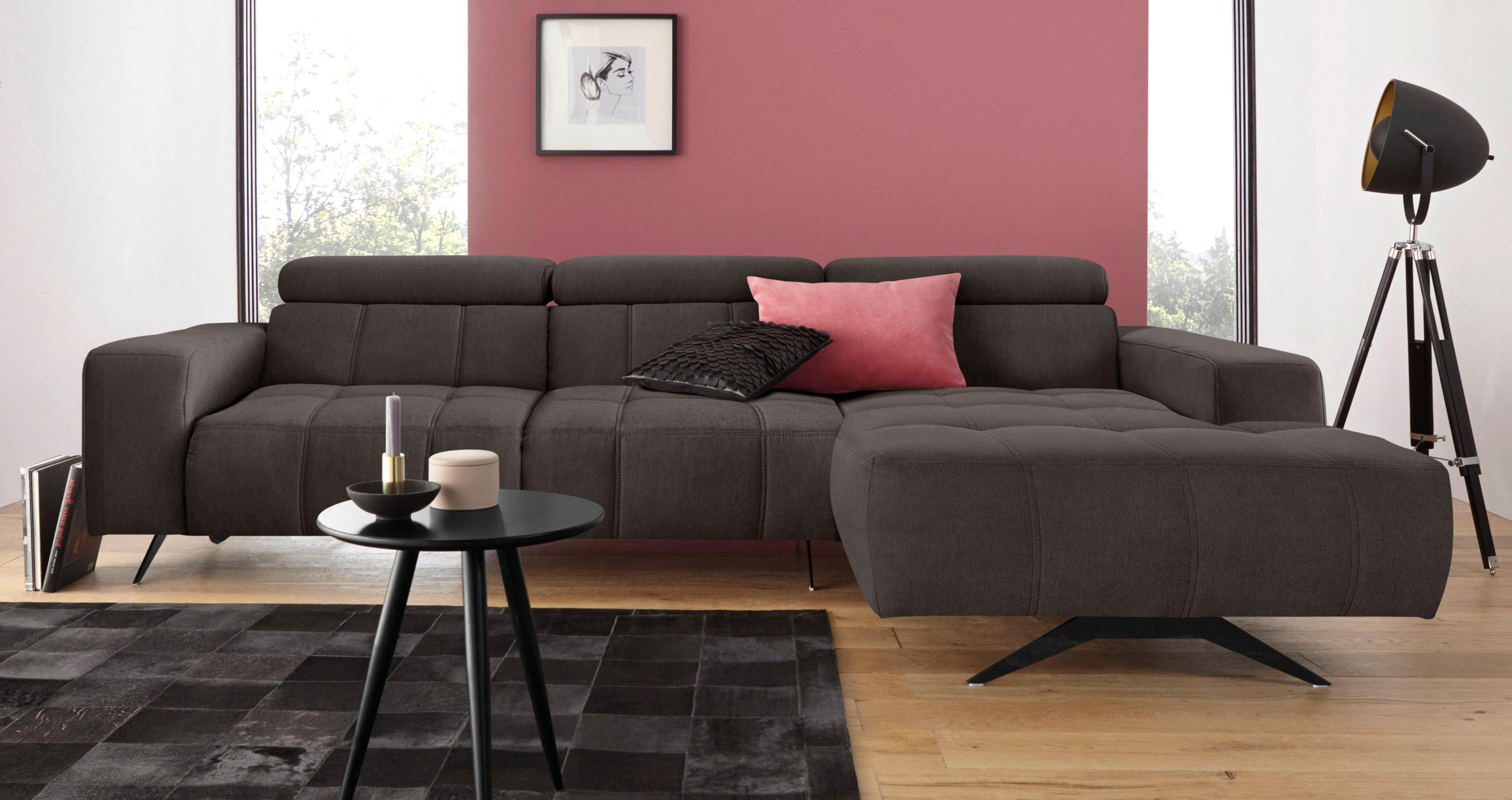 DOMO collection Ecksofa Trento L-Form, mit günstig online kaufen