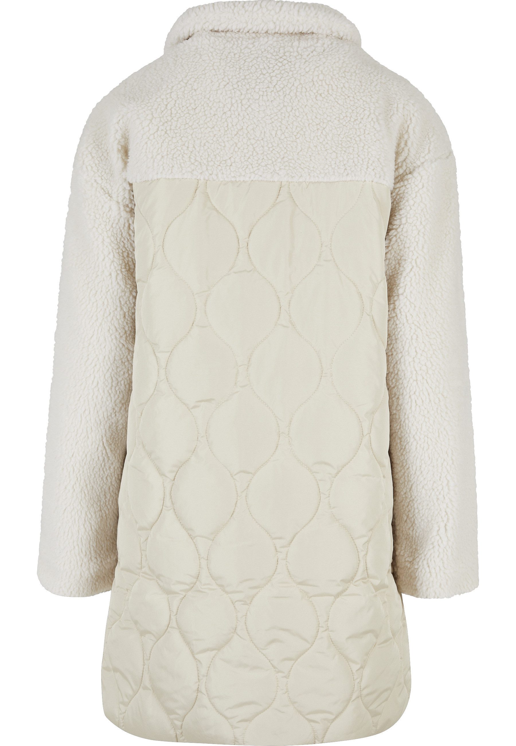 URBAN CLASSICS Winterjacke Urban Classics Damen Ladies Oversized Sherpa Quilted Coat (1-St)