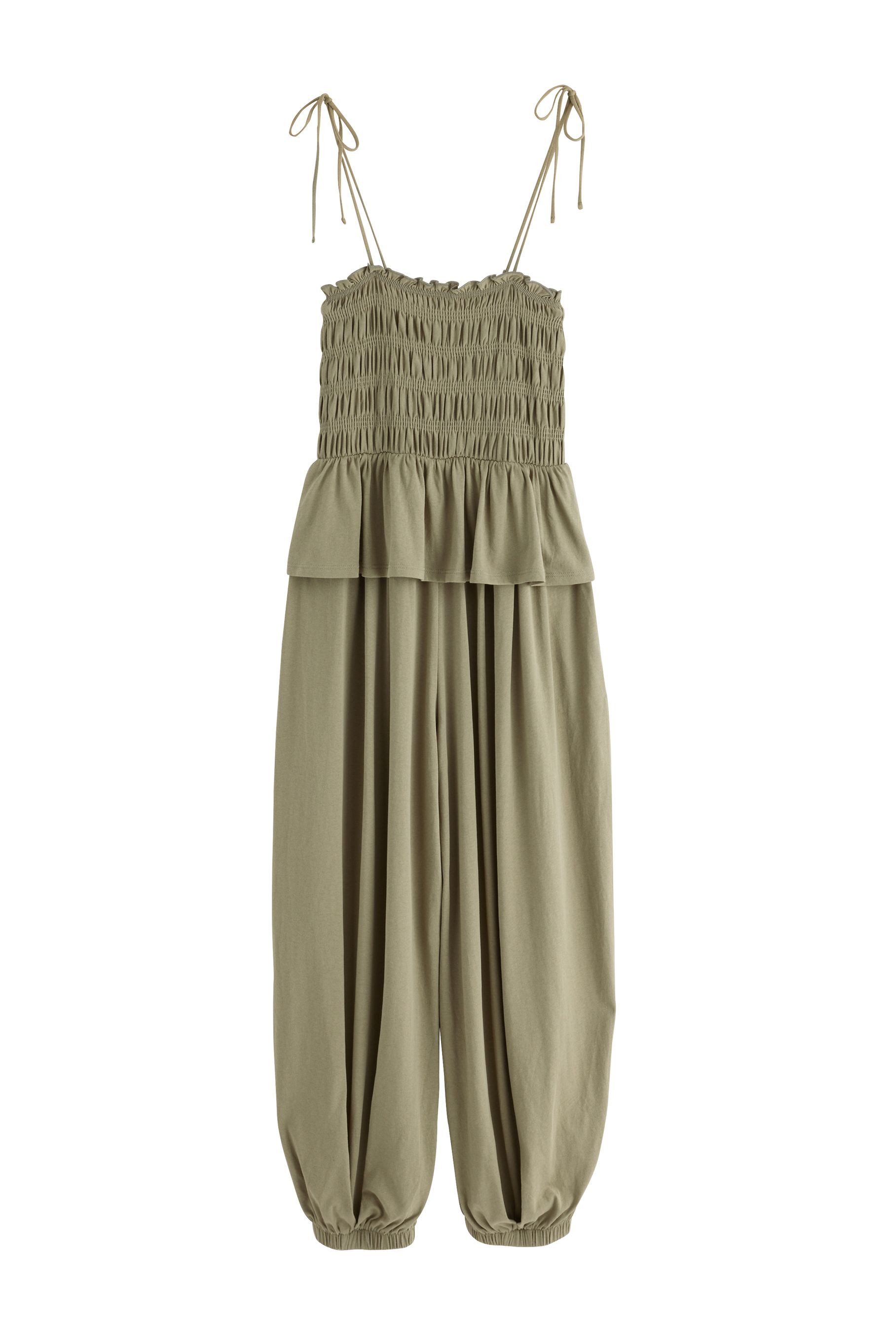 Next Jumpsuit Jumpsuit aus Jersey mit Ballon-Beinschnitt (1-tlg)