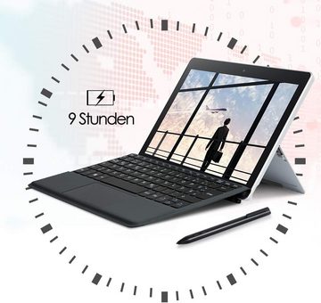 LincPlus Multifunktionaler 2-in-1-Laptop und Tablet (10", 128 GB, Windows 10 S, 2,4G+5G, mit Abnehmbarer Tastatur QWERTZ TouchPen 1920x1200 Intel Celeron N4100)