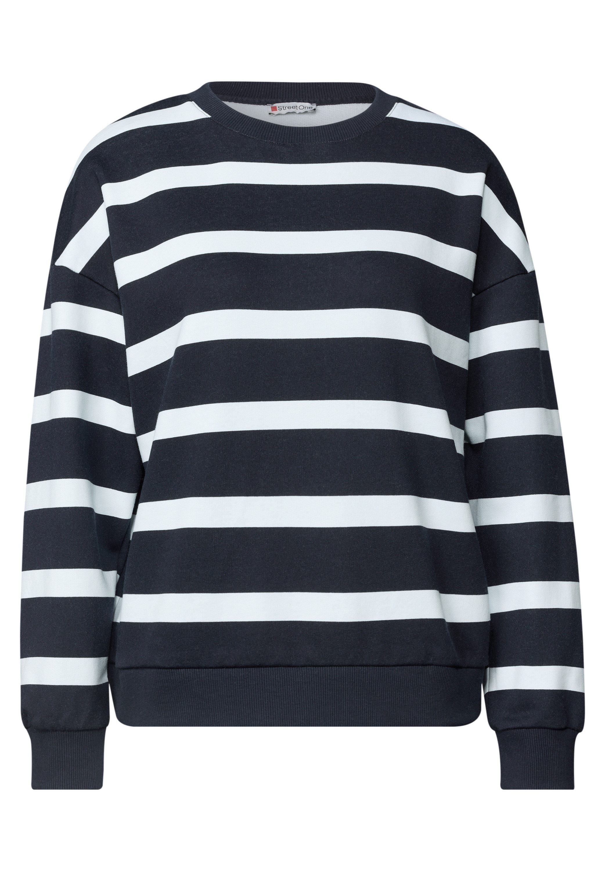 STREET ONE Sweatshirt im Streifen-Design – Bild 4 von 5