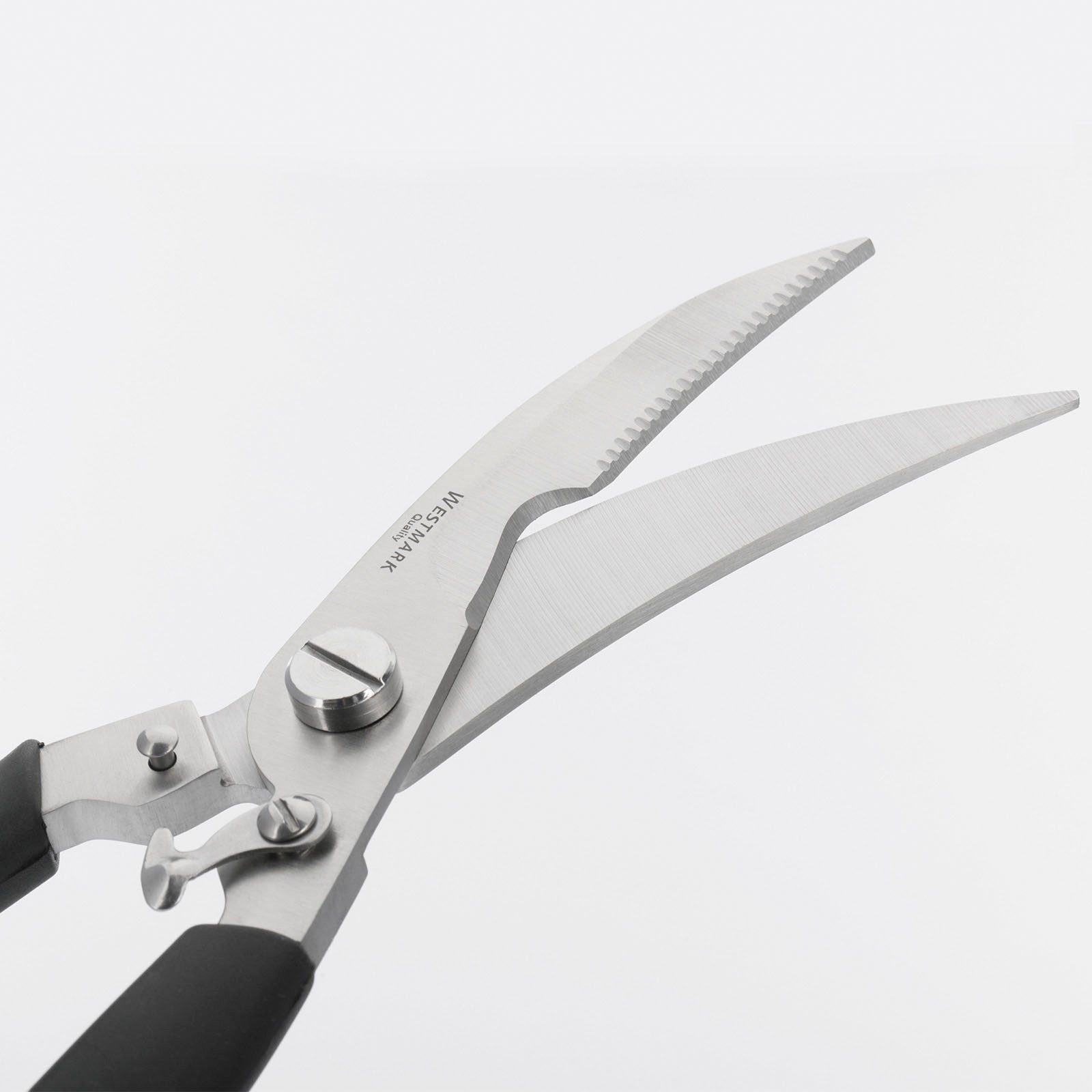 WESTMARK Fetttrennkanne, Edelstahl, Kunststoff, (Set, 3-St), Haushalts-Set, 1 Fetttrennkanne, 1 Geflügelschere, 1 Thermo-Sauciere