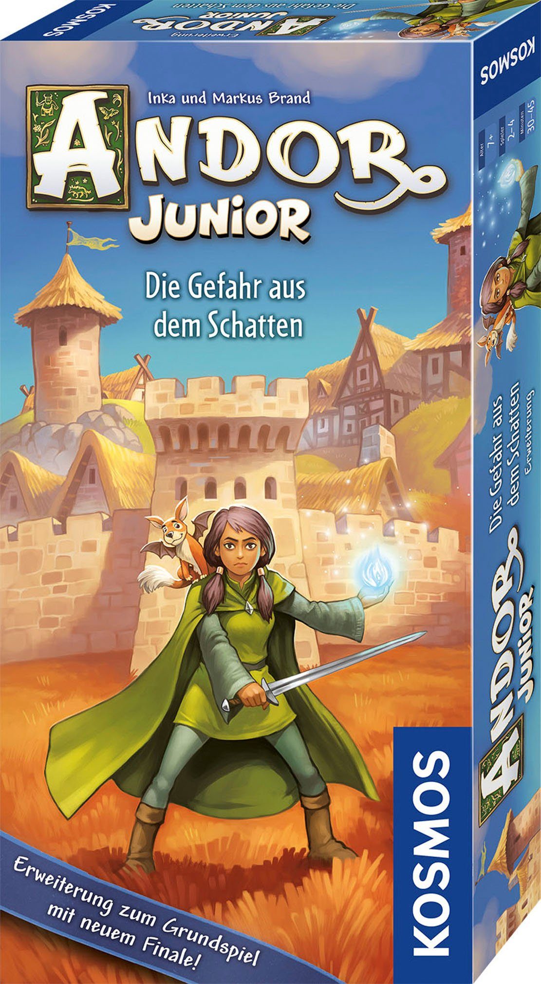 Kosmos Spiel Andor Junior, Erweiterung, Strategiespiel, Made in Germany