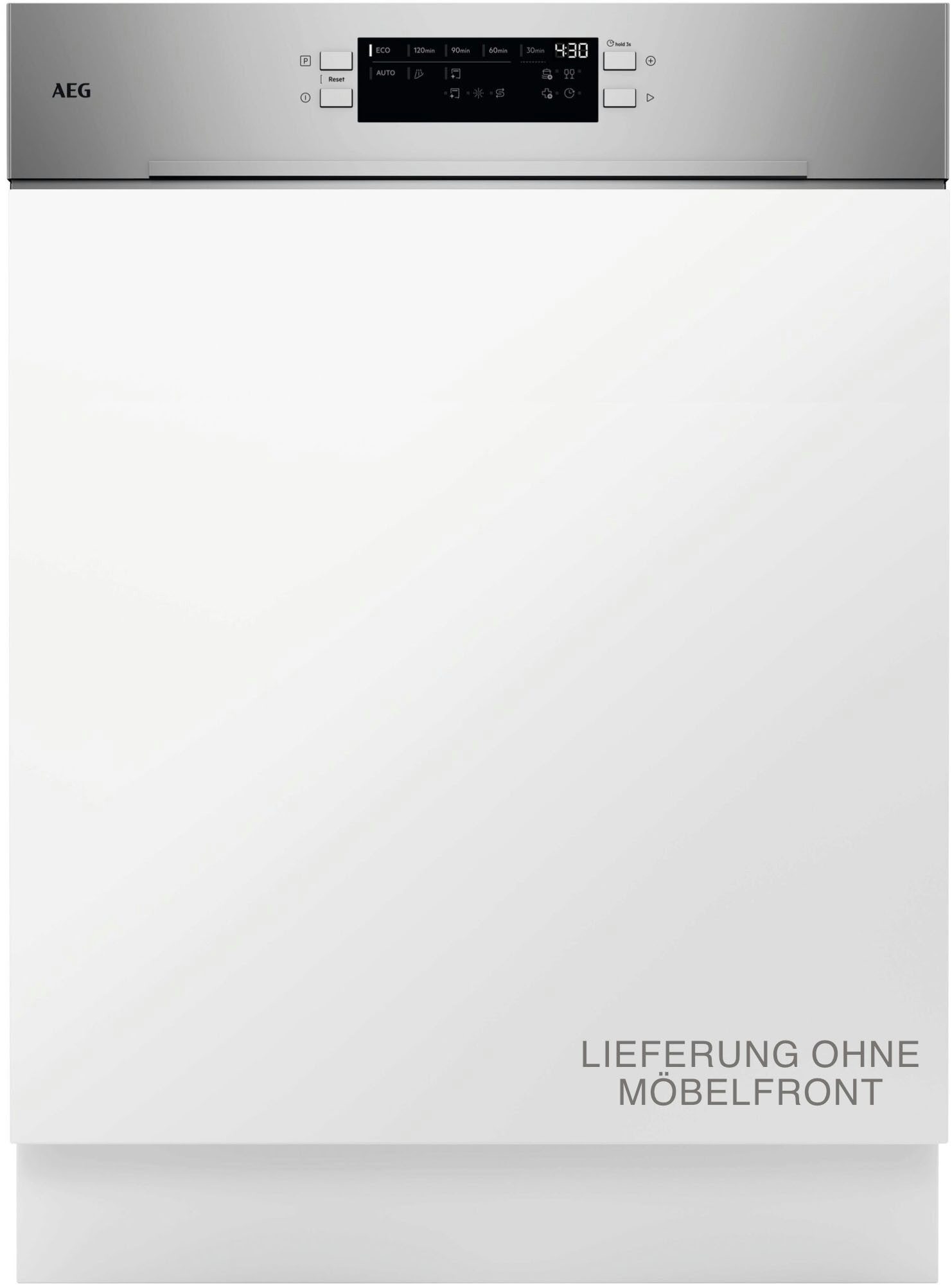AEG teilintegrierbarer Geschirrspüler 6000 GT620B2SCM, Spülmaschine – starke Sprühabdeckung, viel Platz & sauber