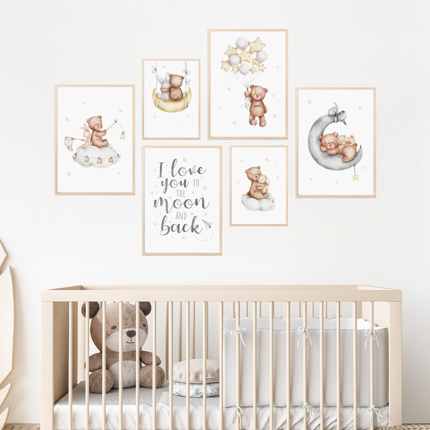 MeinBaby123® Poster Bilder Kinderzimmer, Poster Kinderzimmer günstig online kaufen