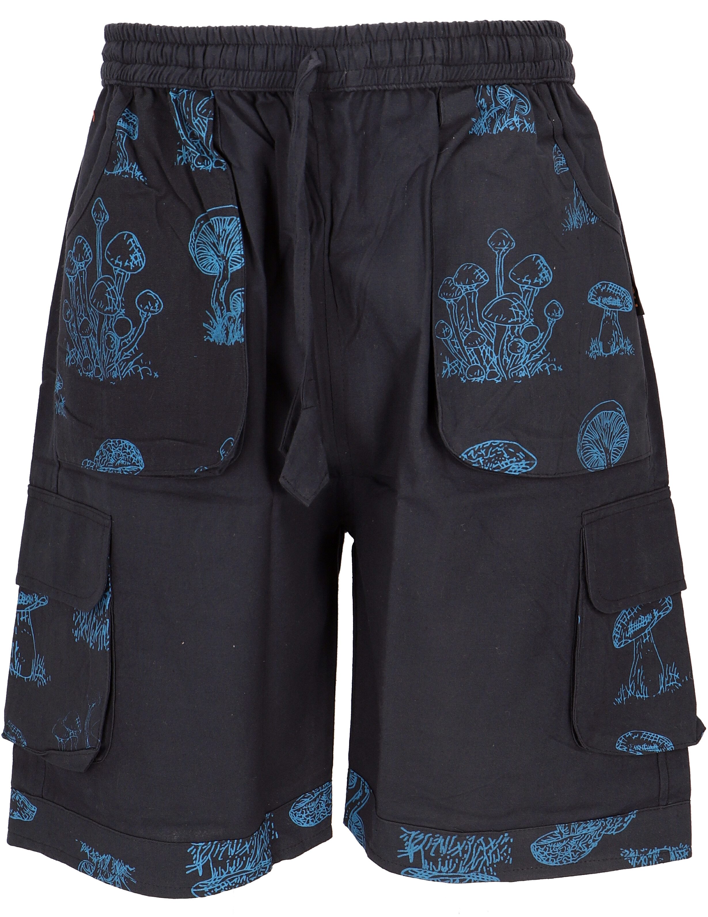 Guru-Shop Relaxhose Ethno Yogashorts im Goastyle günstig online kaufen