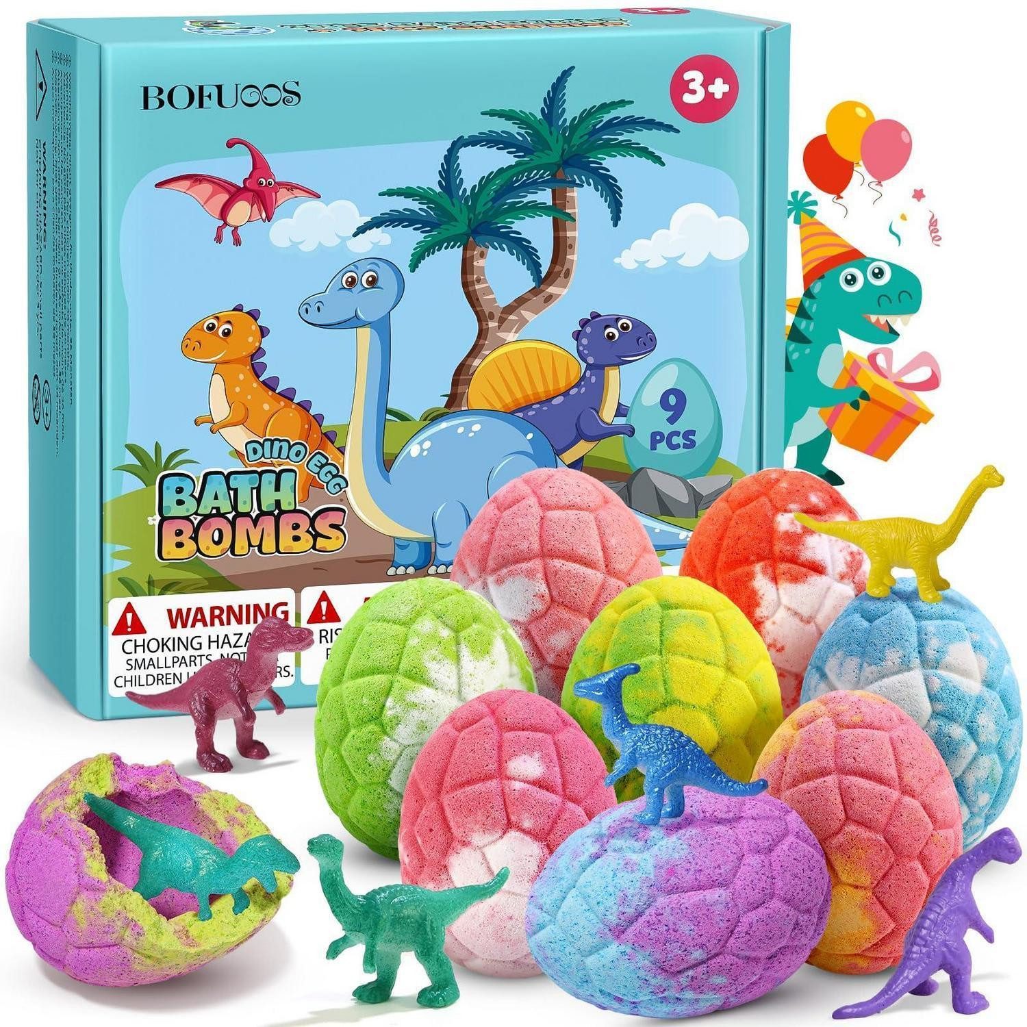 LuxusKollektion Badekugel Badebomben Kinder Dino Spielzeug Duftvielfalt