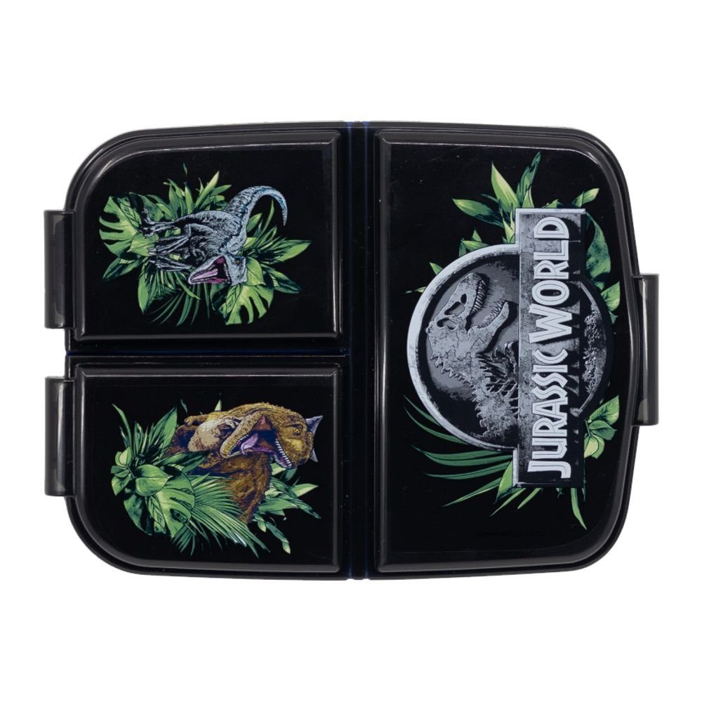 Stor Lunchbox Brotdose 3 Fächer Jurassic World Lunch to Go Vesper Dose