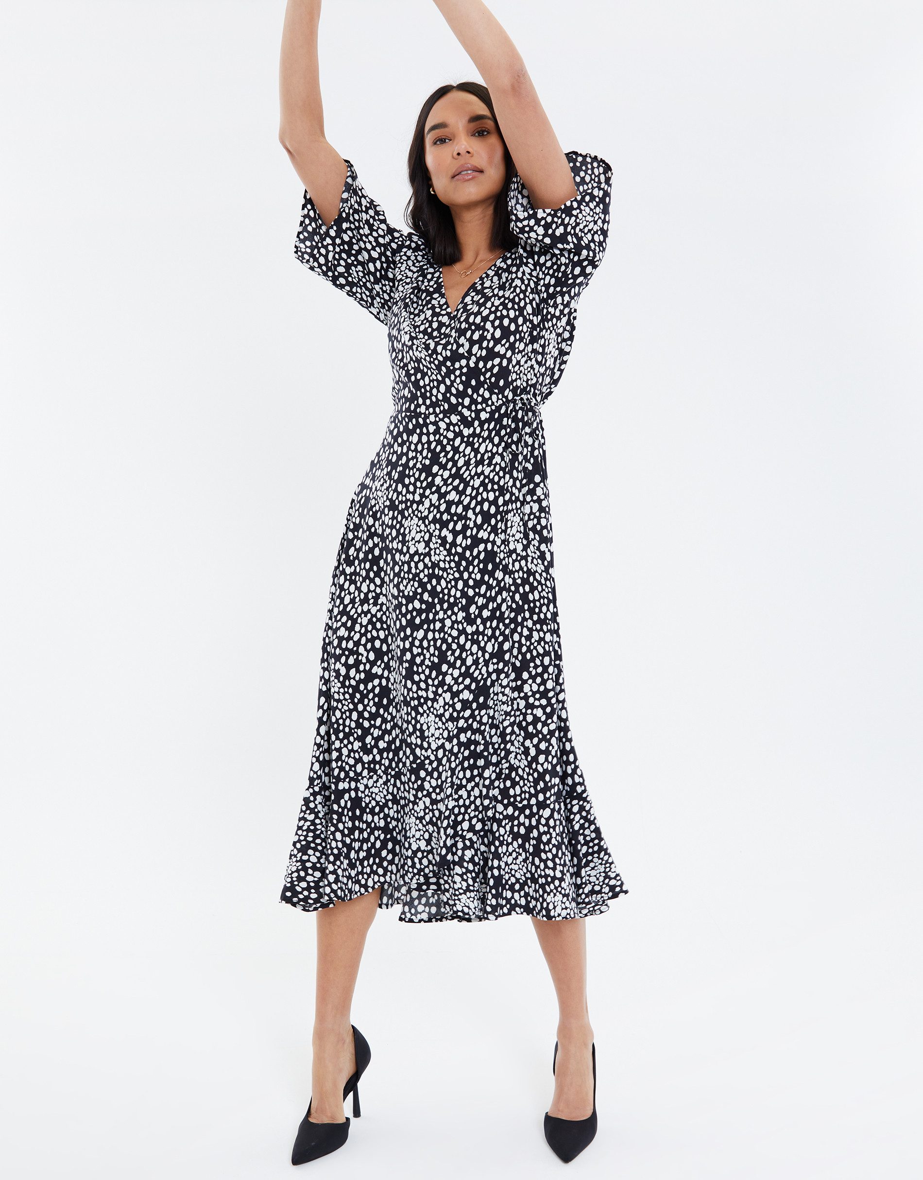 Threadbare Sommerkleid THB Soda Wrap (1-tlg) mit toller Musterung