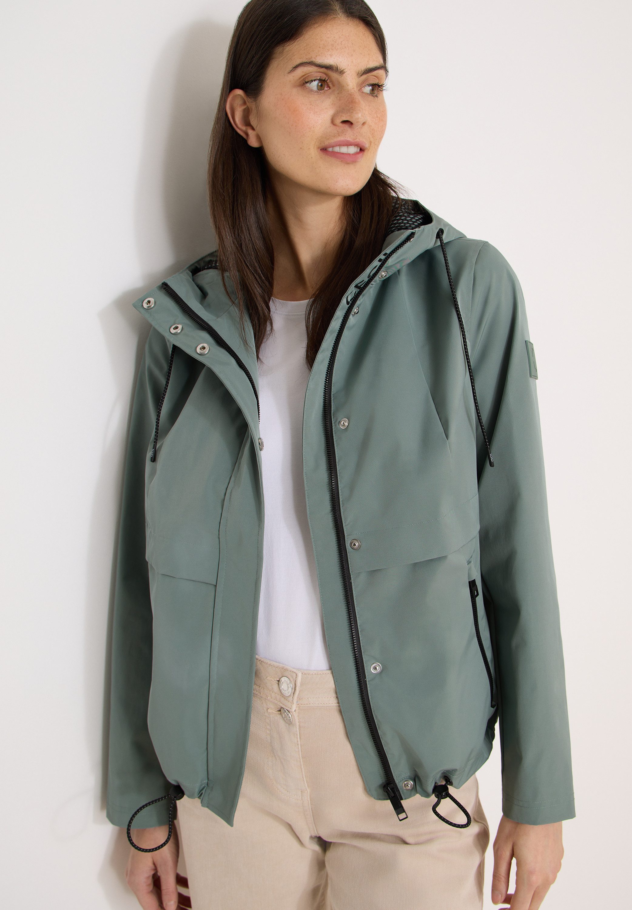 CECIL Windbreaker mit Kapuze