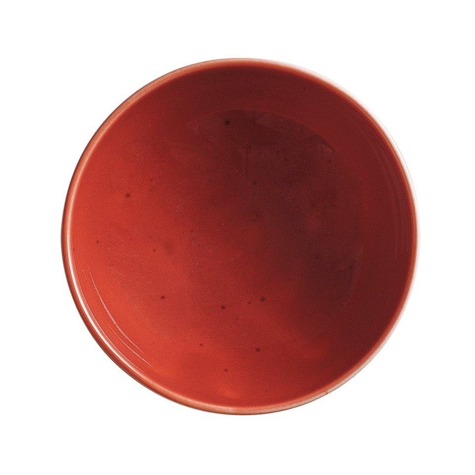 Germany Dipschale red Kahla Homestyle in siena Handglasiert, Porzellan, 7 Made cm,