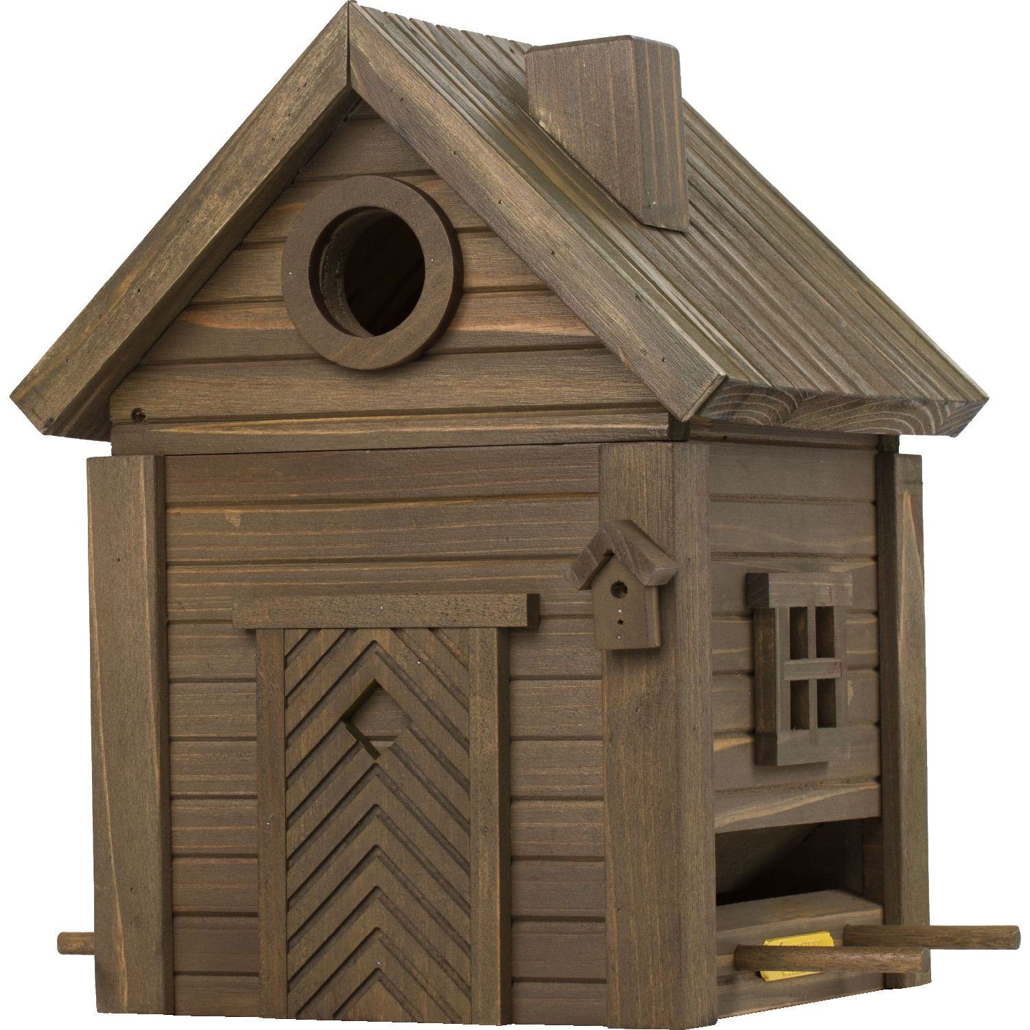 Vogelhaus Multiholk Futterhäuschen & Nistkasten in Einem