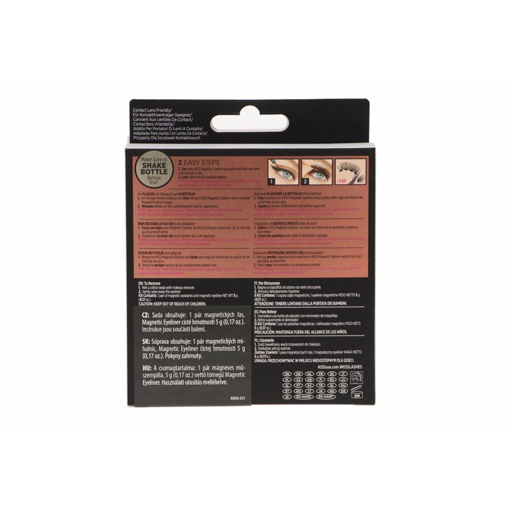 Kiss Einzelwimpern Magnetic Eyeliner Starterset 07