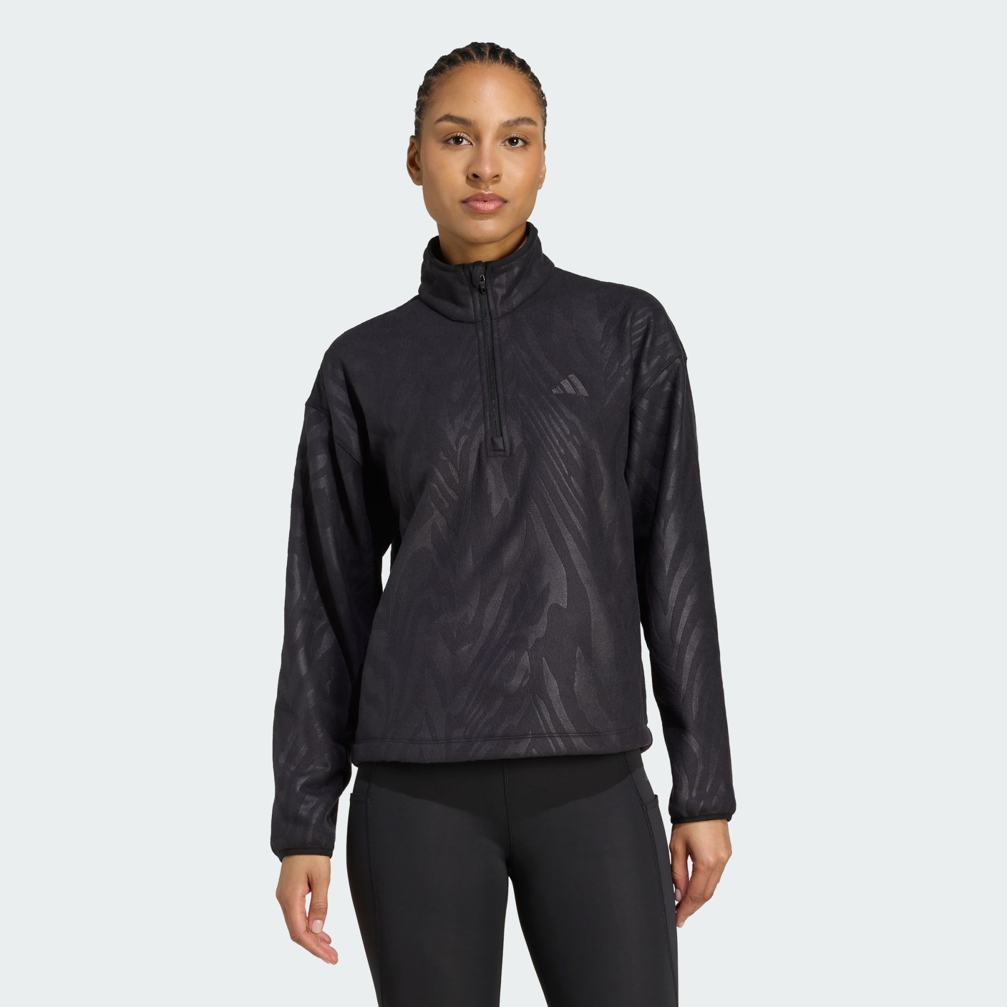 adidas Performance Fleecepullover AOP POLARFLEECE PULLOVER (1-tlg)