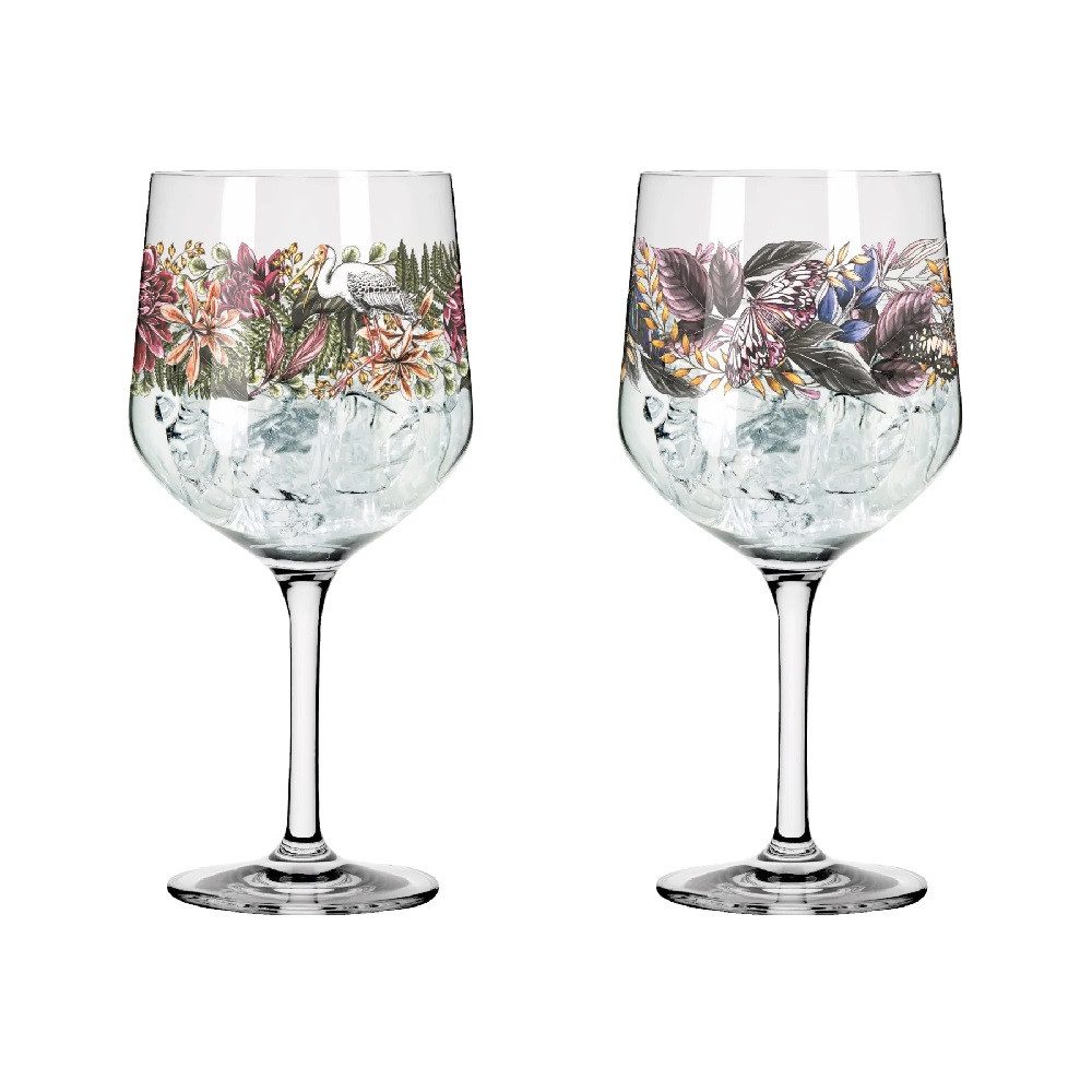 Cocktailglas Ritzenhoff Schattenfauna Gin Kelch 2er #1 #2 M. Enterrios F21