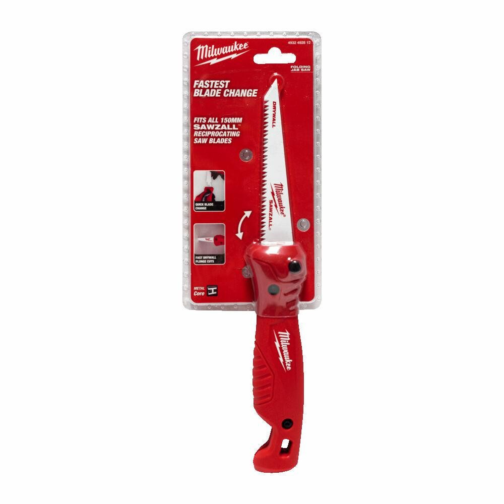 Milwaukee Klappsäge MILWAUKEE Klappbare Säge 150 mm mit 18 Zähnen pro Zoll