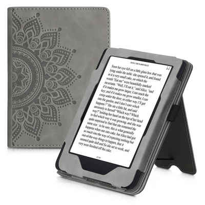 kwmobile E-Reader-Hülle Schutzhülle für Tolino Shine 3, Handschlaufe - Cover Aufgehende Sonne Design