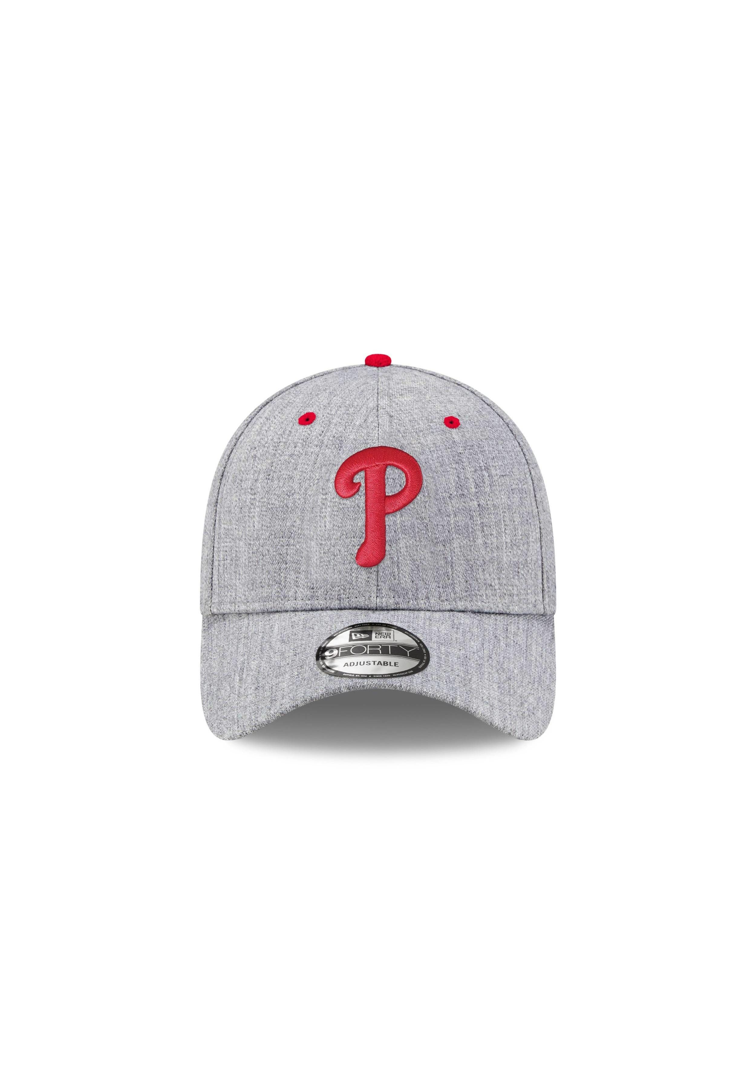 New Era Baseball Cap Philadelphia Phillies Gray Heather 9Forty Cap New Era Grau (1-St)