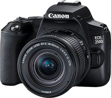 Canon EOS 250D Spiegelreflexkamera (EF-S 18-55mm f/4-5.6 IS STM, 24,1 MP, 3x opt. Zoom, Bluetooth, WLAN)