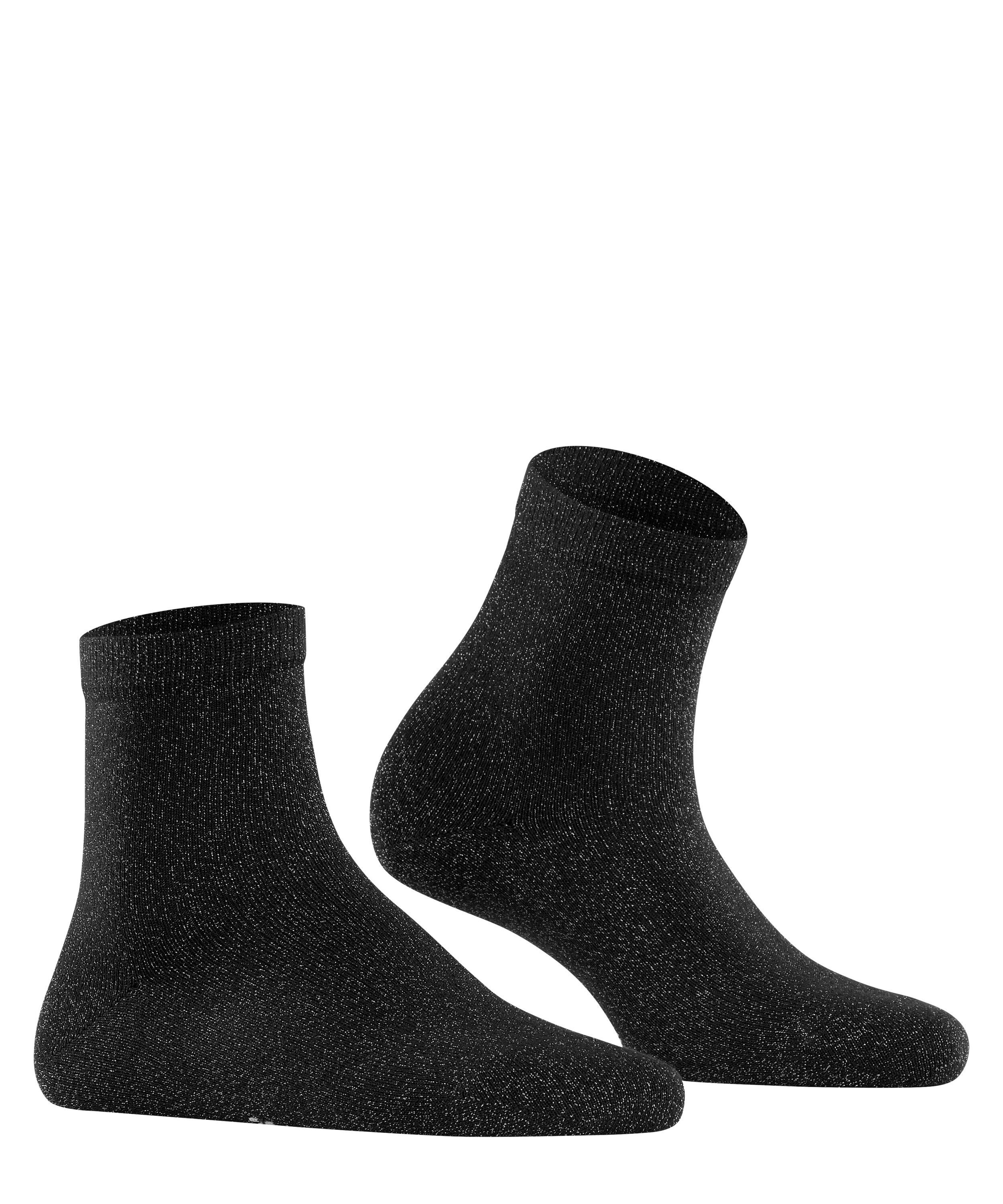 Burlington Socken Ladywell (1-Paar) mit allover Glanz