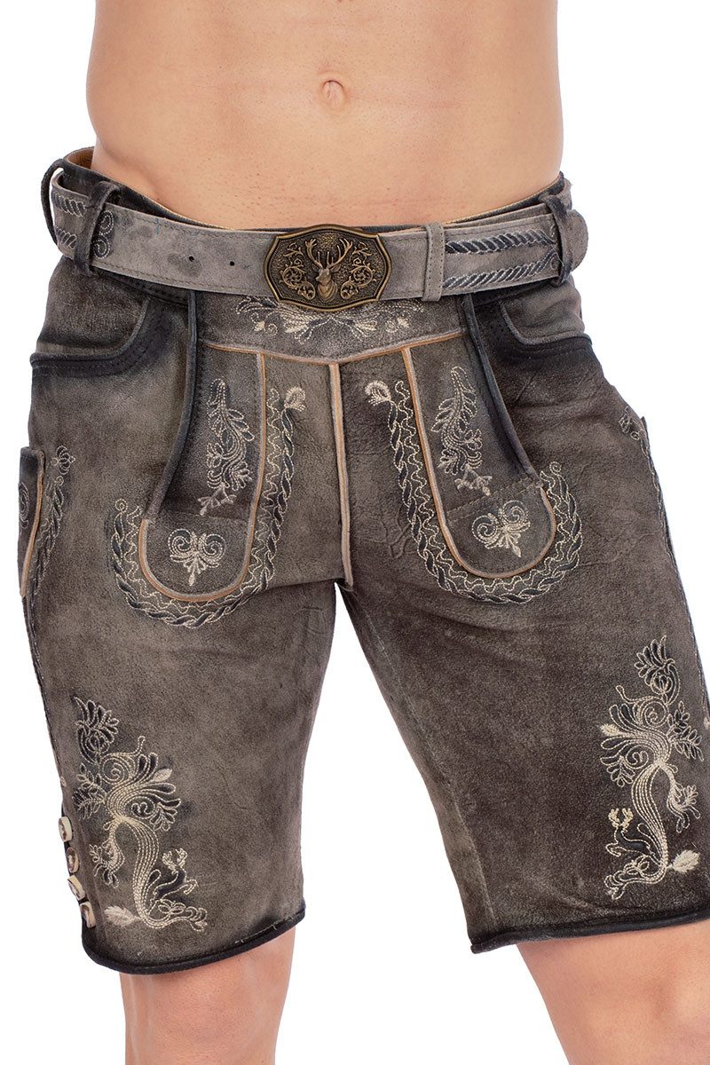 MarJo Trachtenlederhose Lederhose Herren kurz - günstig online kaufen