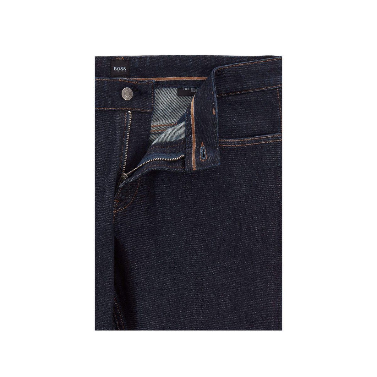 5-Pocket-Jeans (1-tlg) regular blau HUGO