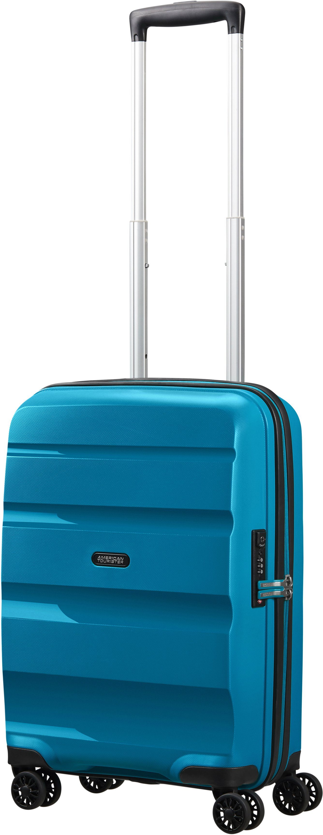 4 Blue Air Hartschalen-Trolley Rollen Seaport American cm, DLX, Tourister® 55 Bon