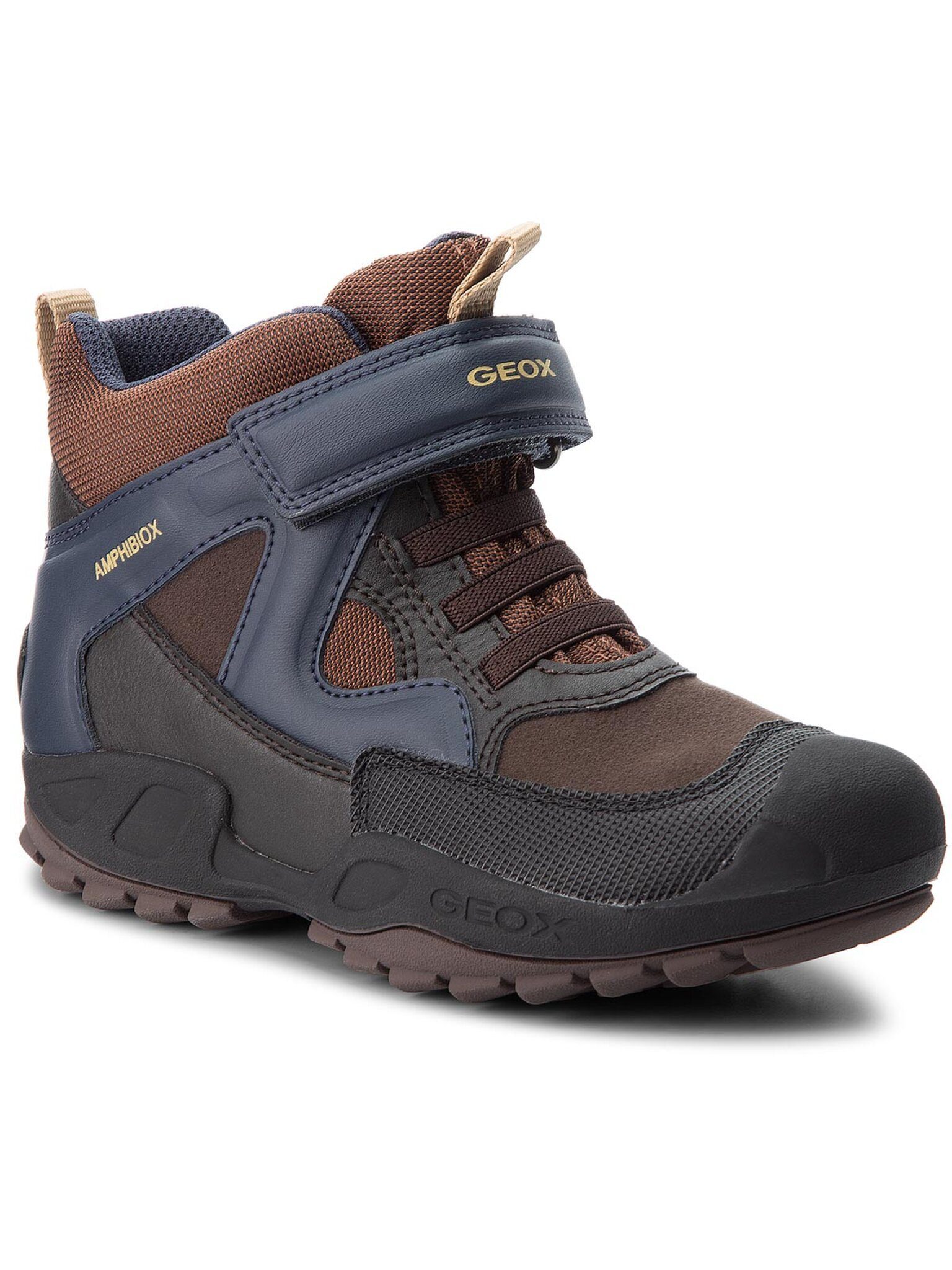 Geox Schneeschuhe Schneeschuhe J N.Savage B.B Abx A J841WA 011BC C0947 S Brown/Navy