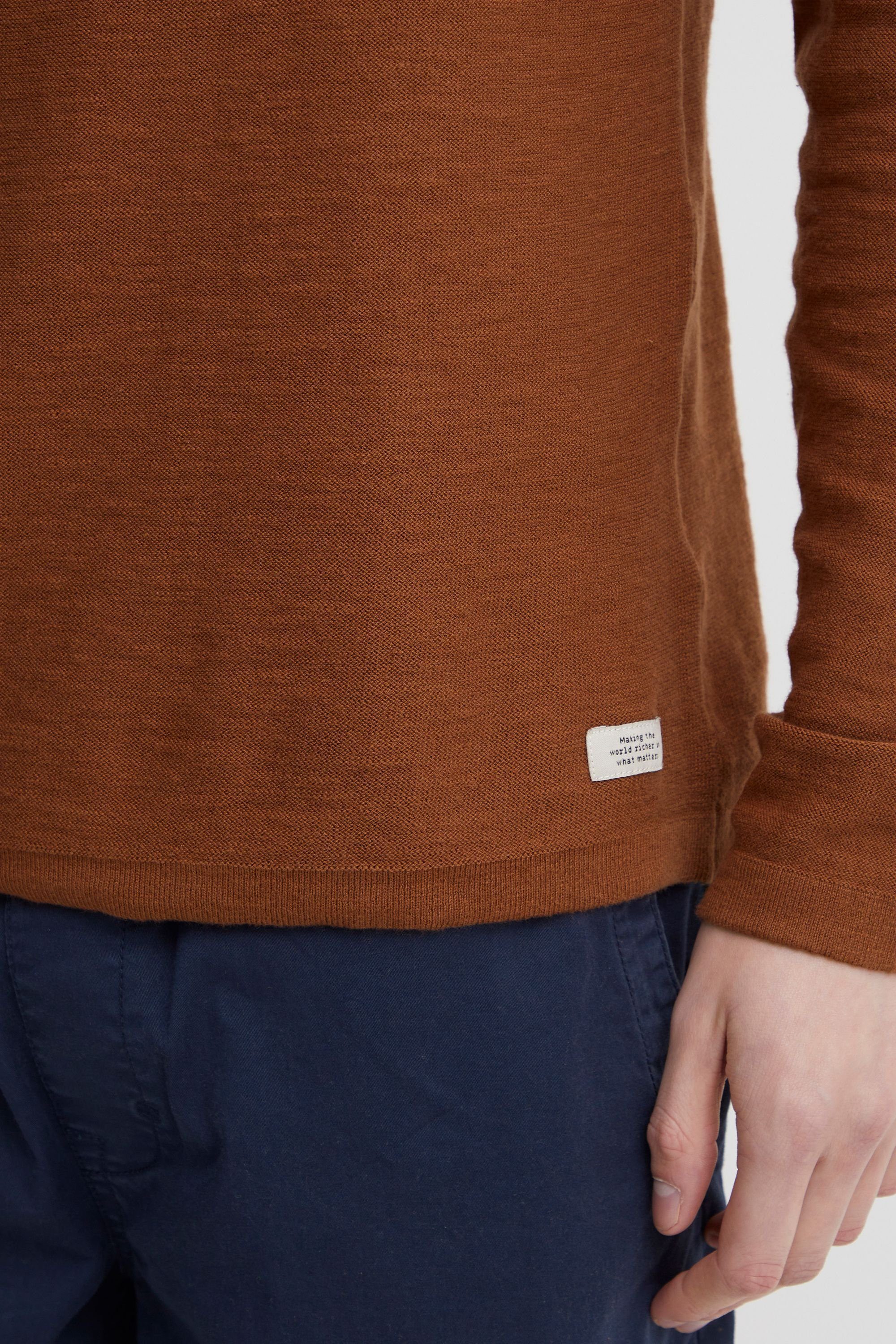 Blend Strickpullover BHPullover Stilvoller Feinstrick-Pullover mit Rundhalsausschnitt