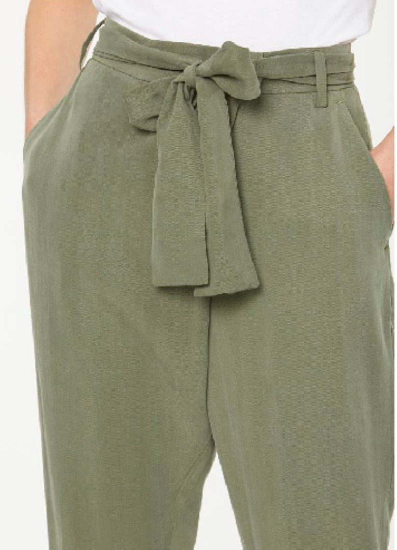 7/8-Hose Jolena Damen Stoff Hose Pants Stoffhose 7/8-lang Cropped Damenhose