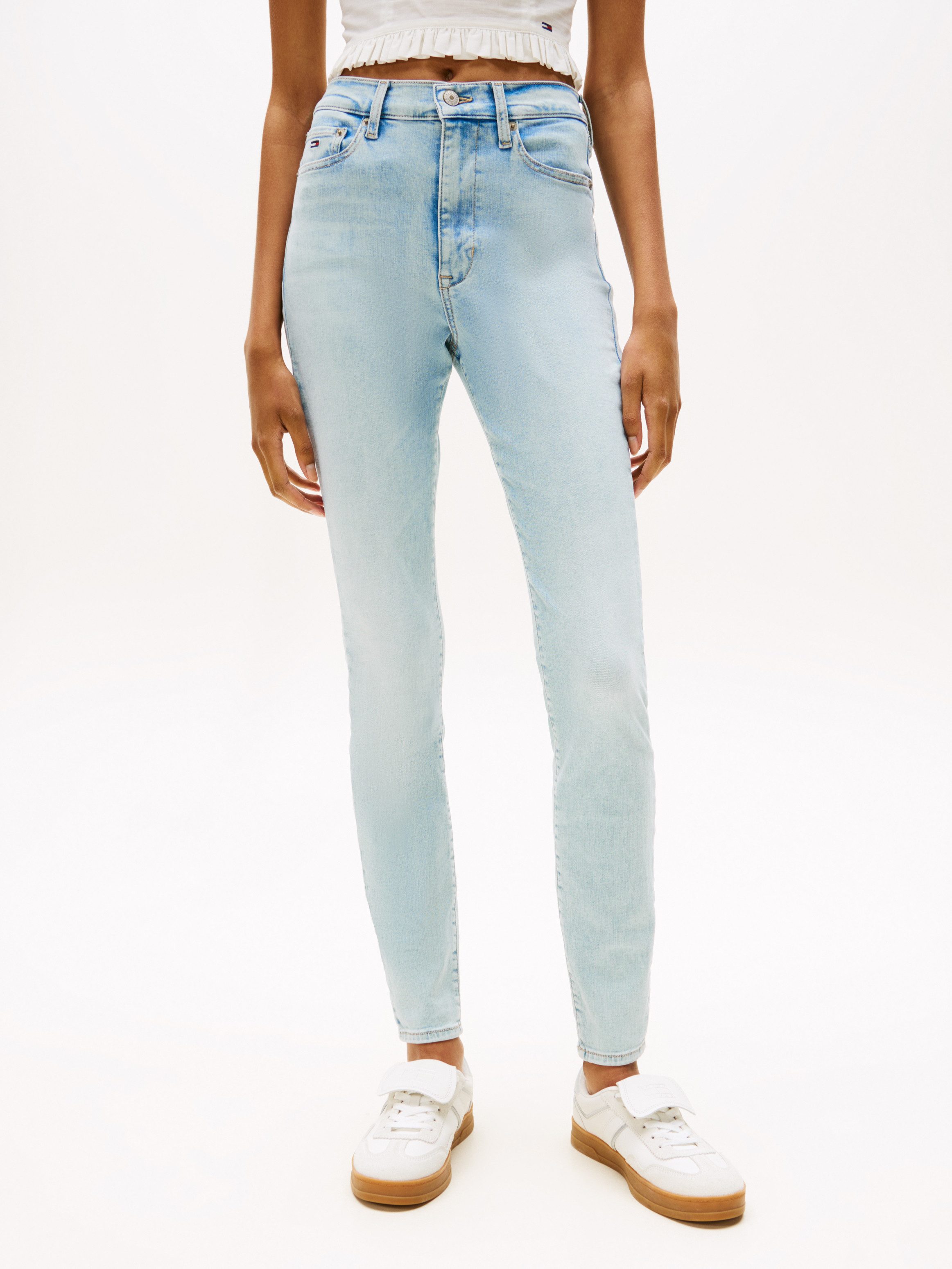 Tommy Jeans Bootcut-Jeans SYLVIA HGH FLR günstig online kaufen