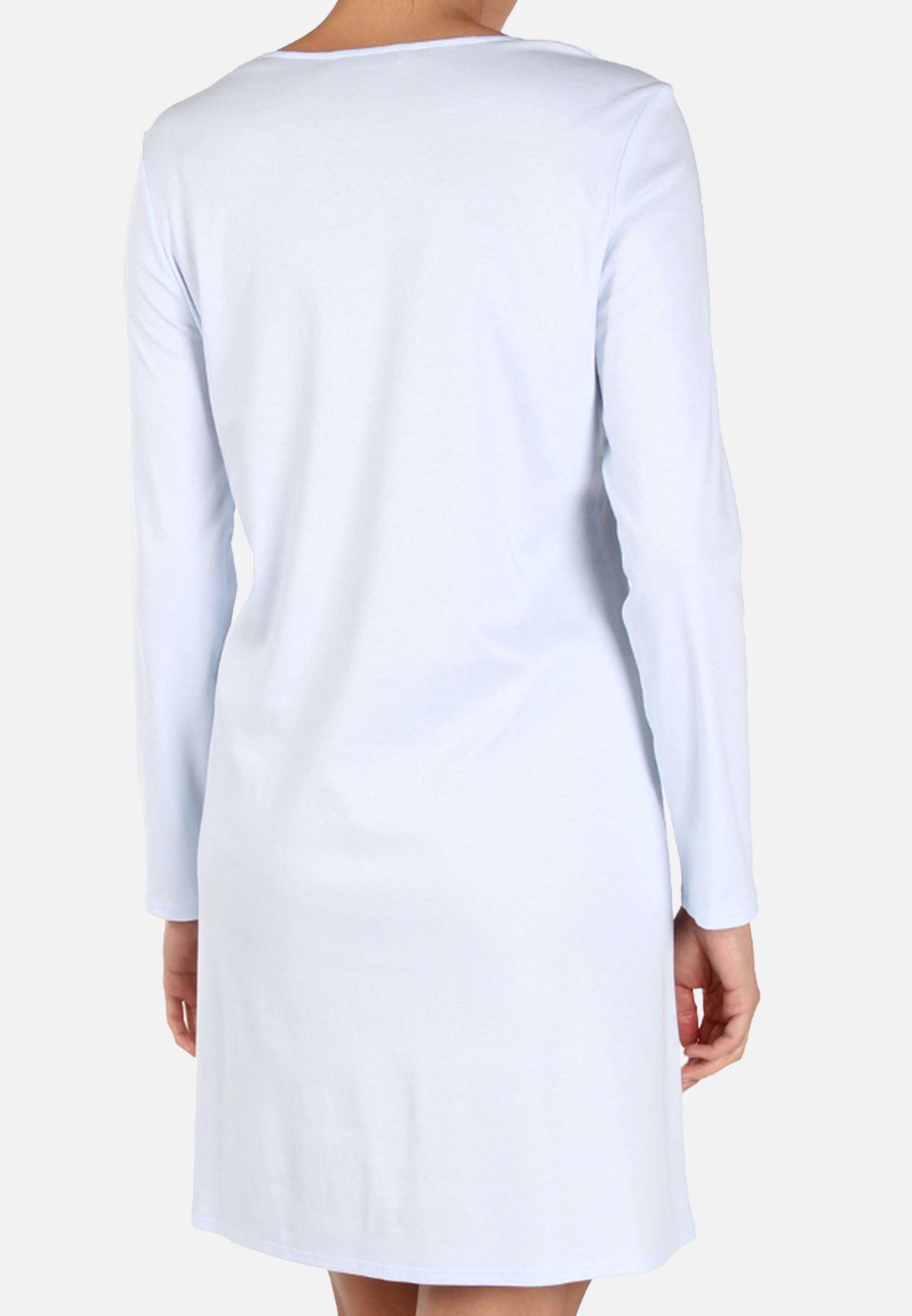 Féraud Nachthemd Basic (1-tlg) Nachthemd - Baumwolle - Bigshirt mit langen Ärmeln