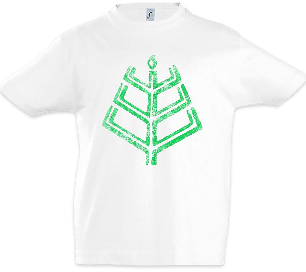 Print-Shirt Romuva Latvian Dievturity Symbol Kinder T-Shirt Sign Zeichen Logo
