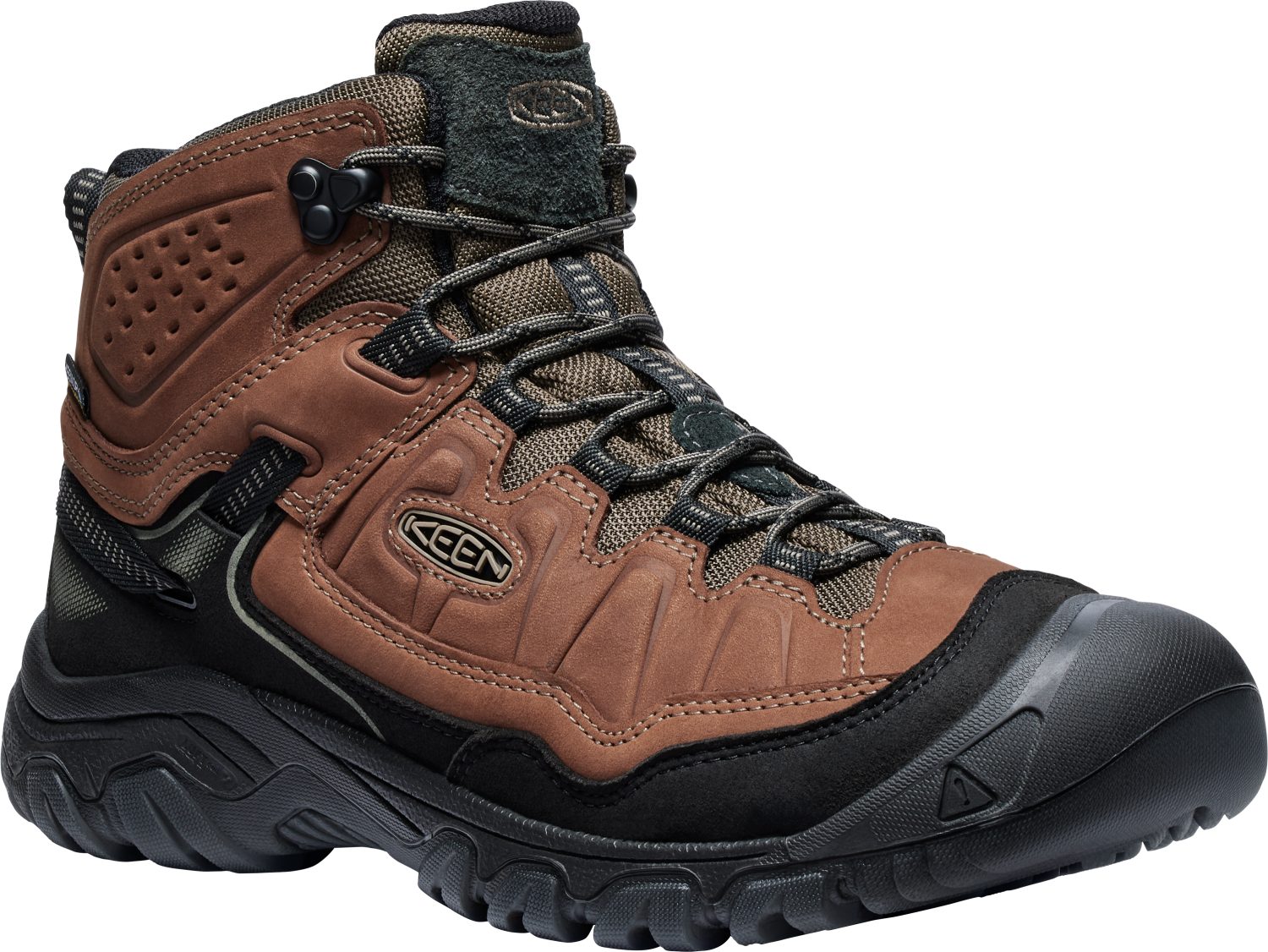 Keen Targhee 4 Mid M Bison/black Wanderstiefel