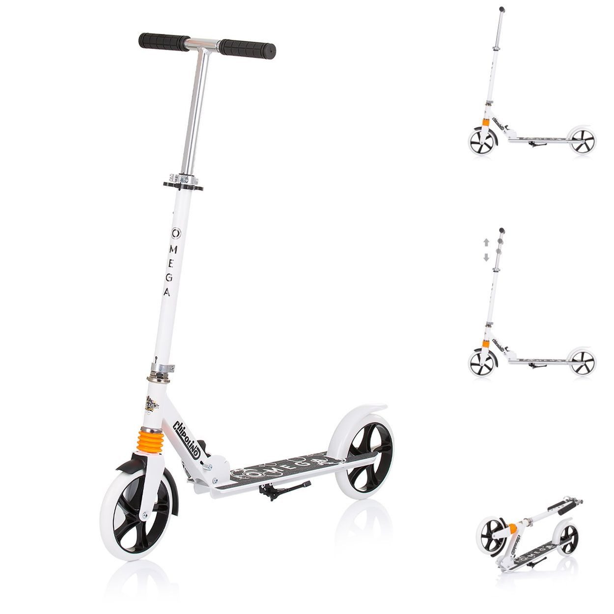 Cityroller Kinderroller Omega PU Räder