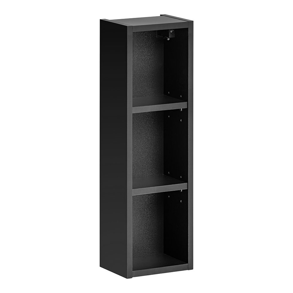 Lomadox Badregal PUEBLA-56-BLACK, in matt schwarz, B/H/T ca. 20/65/15 cm