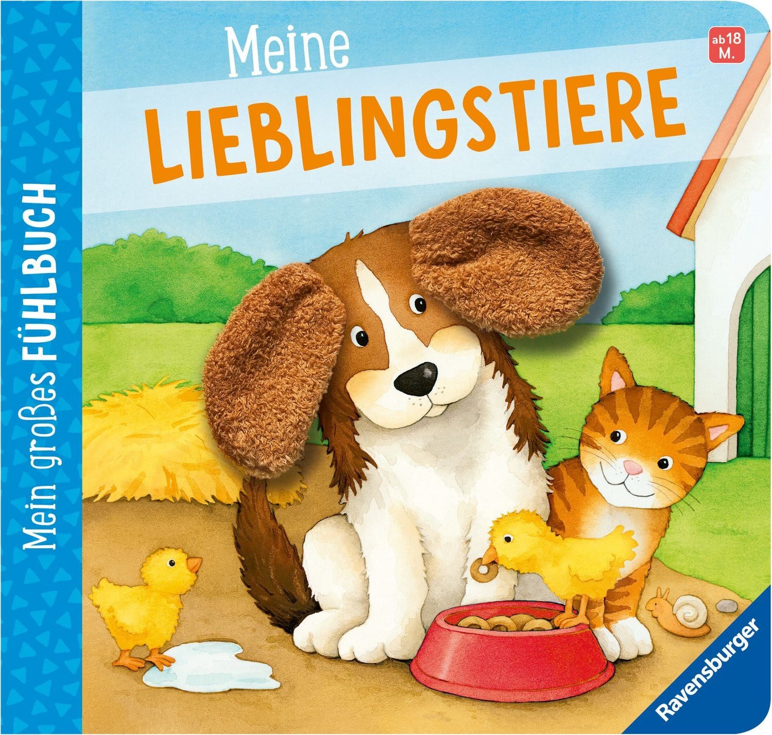 Mein großes Fühlbuch: Meine Lieblingstiere / Sandra Grimm