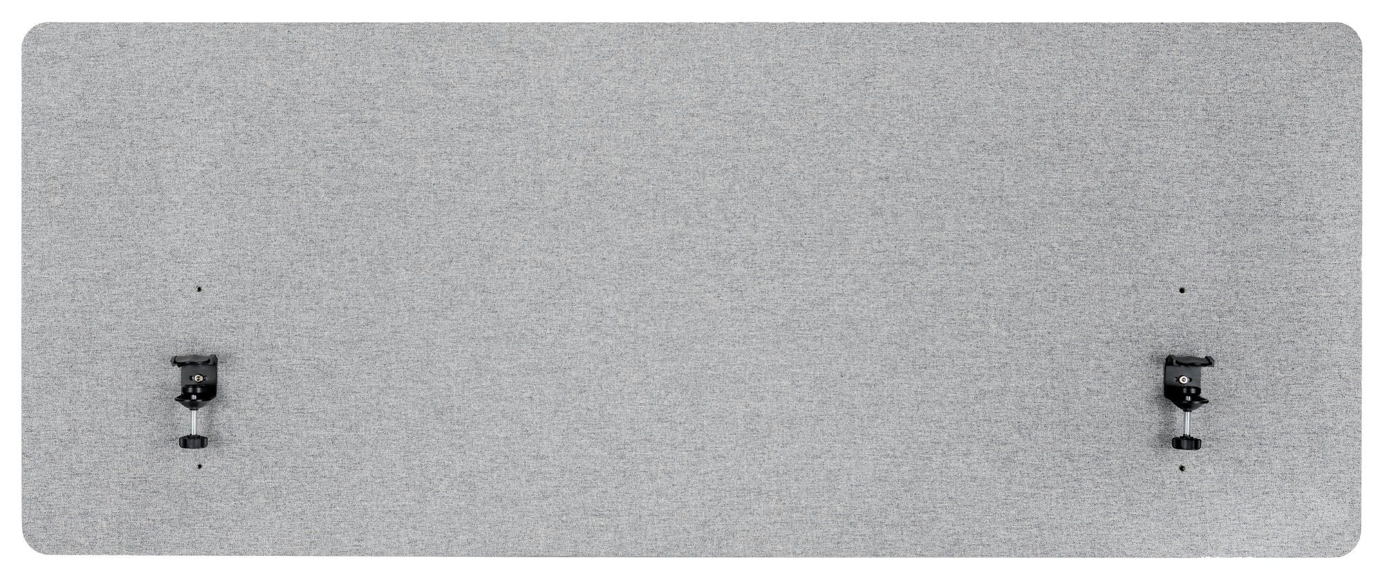 Pronomic Stellwand Tischtrennwand - Schalldämmender Sichtschutz für Beruf und zu Hause (DiviDesk, 1 St., In 3 Höhen am Tisch zu befestigen), Textilbezug, Optimiert die Raumakustik