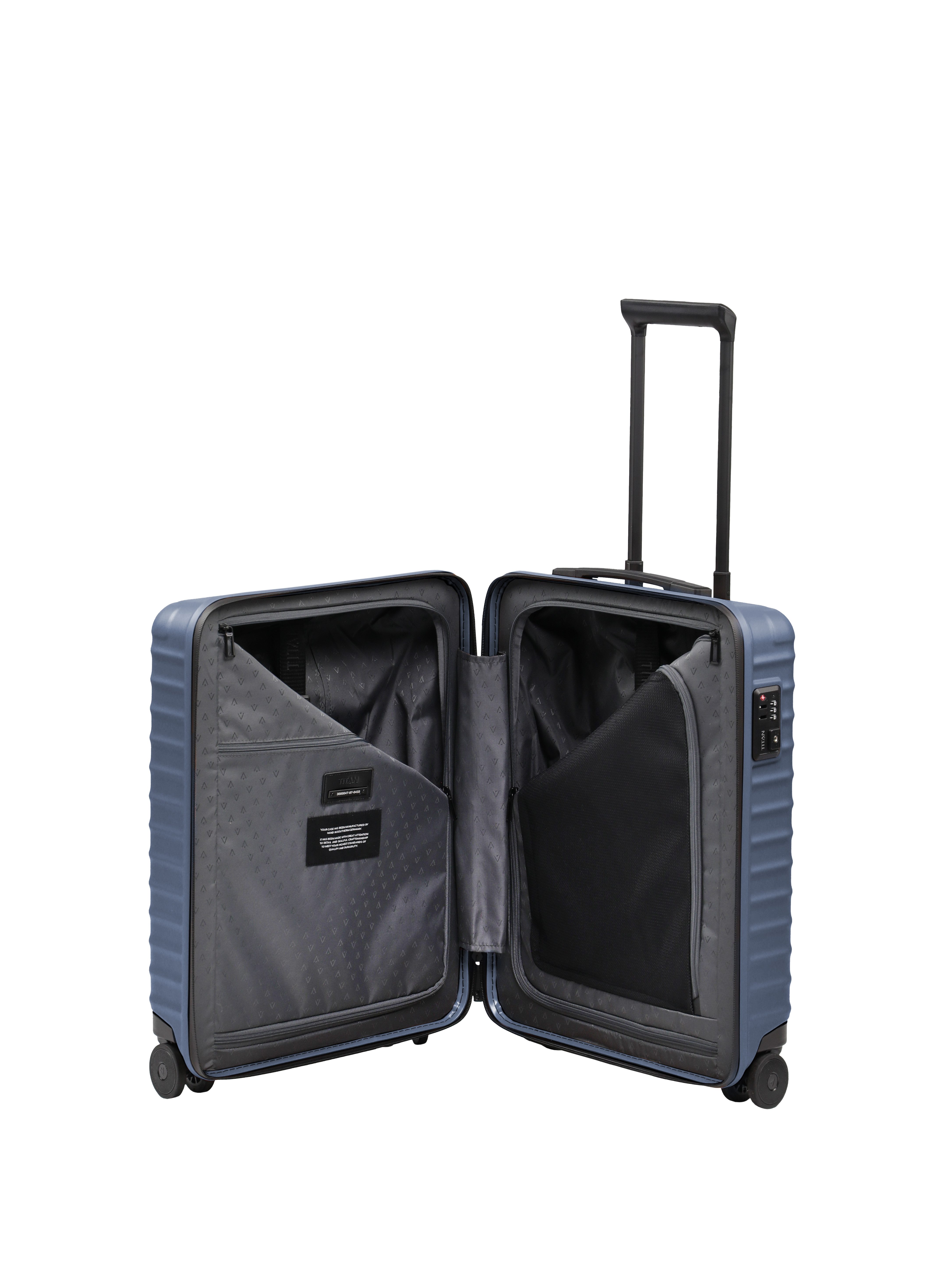 TITAN - Made in Germany Trolley UPGRADE Koffer Hartschale, 4 Rollen, mit kratzresistenter Oberfläche und cleverer Innenaufteilung – Bild 4 von 4