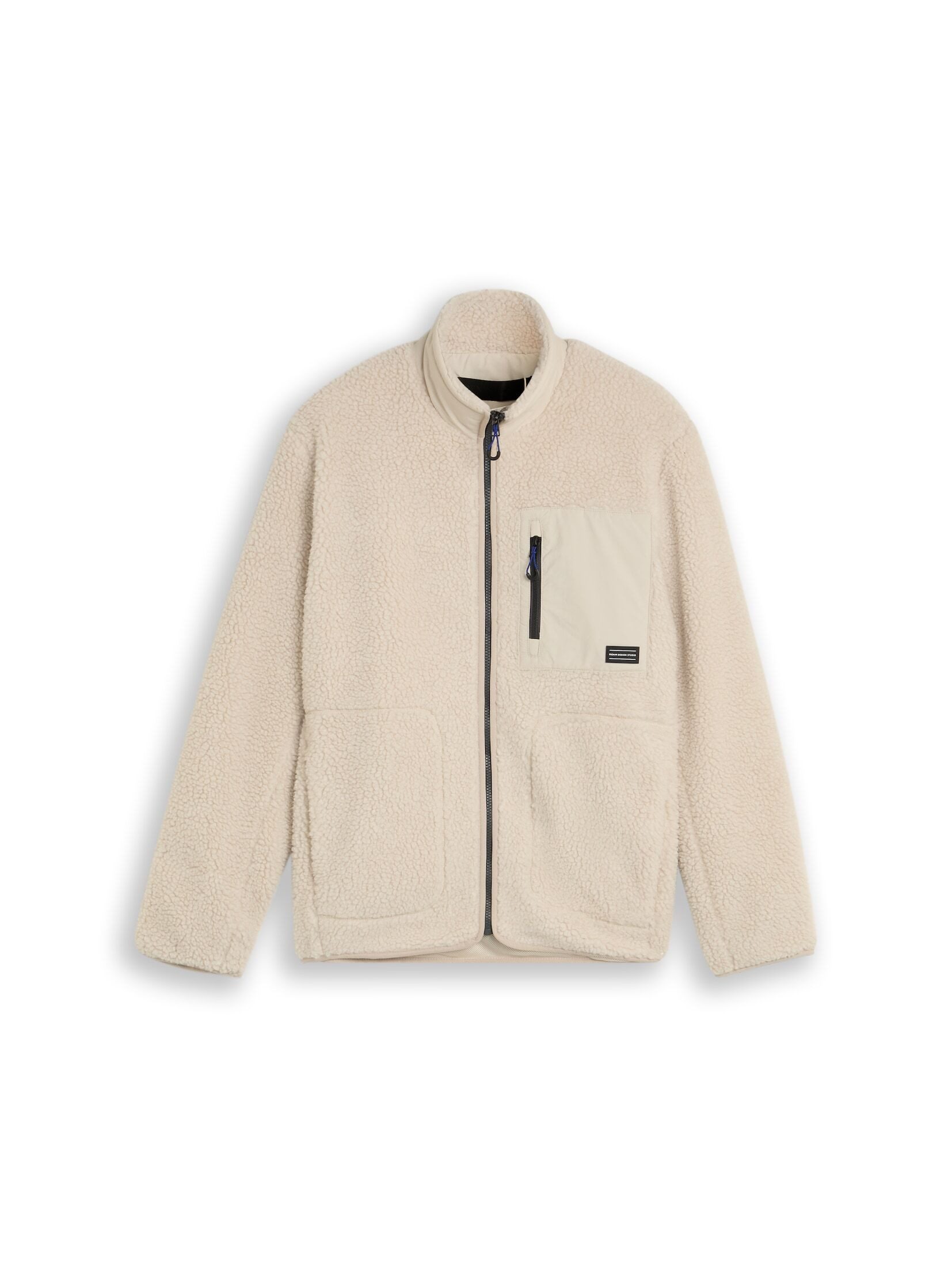 TOM TAILOR Denim Outdoorjacke Jacken Relaxed Fit Teddy Jacke