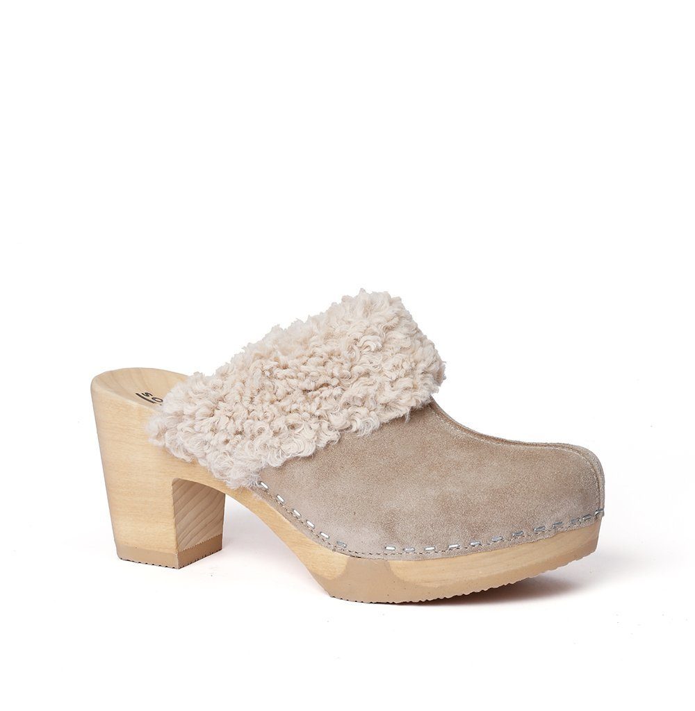 Softclox SERAFINA Kaschmir/WF taupe (natur) Clog