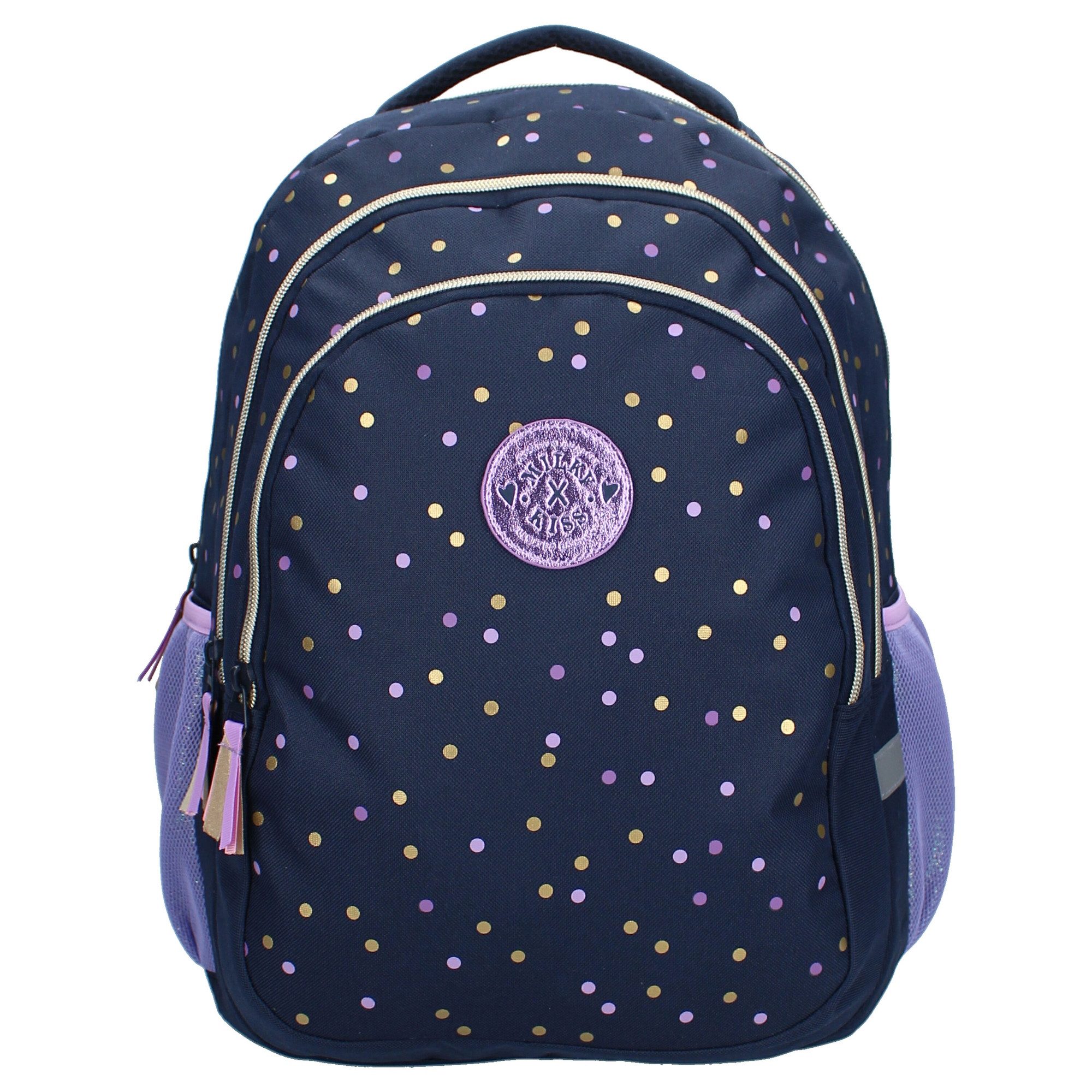 Vadobag Cityrucksack Milky Kiss Dotted Delight, mit coolem Punkte-Aufdruck