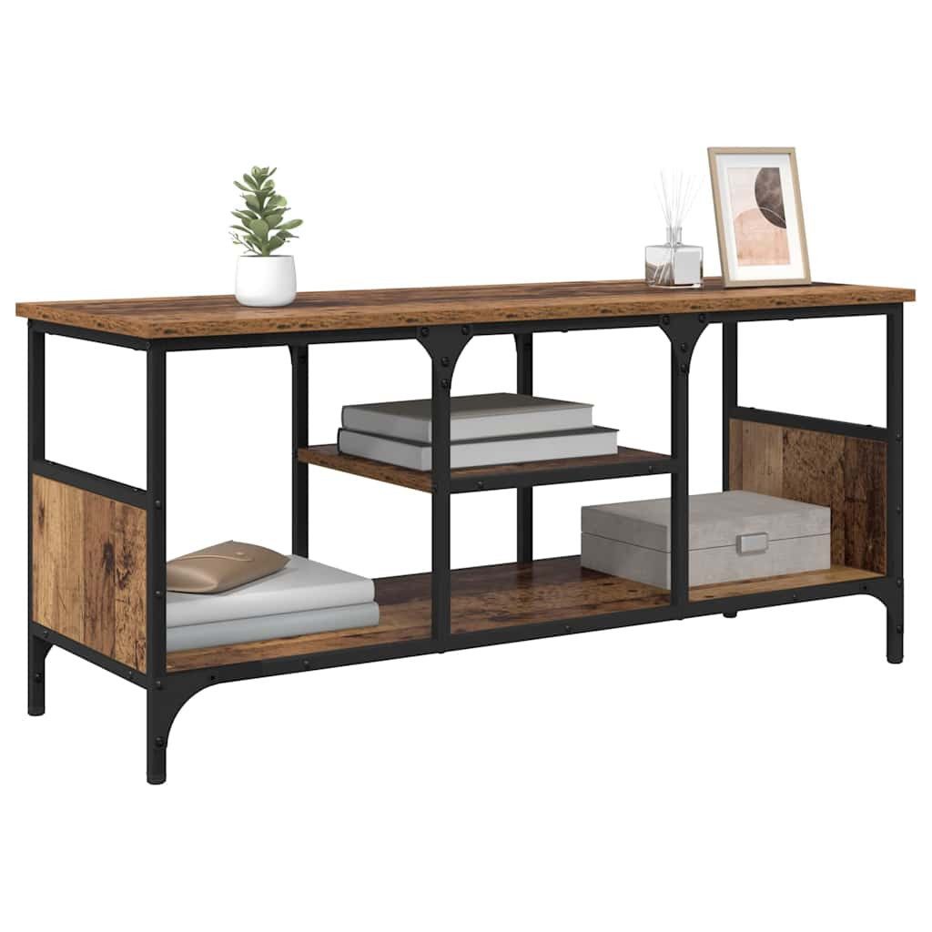 vidaXL TV-Schrank TV-Schränk Altholz 100 x 35 x 45 cm Verbundholz und Eisen günstig online kaufen