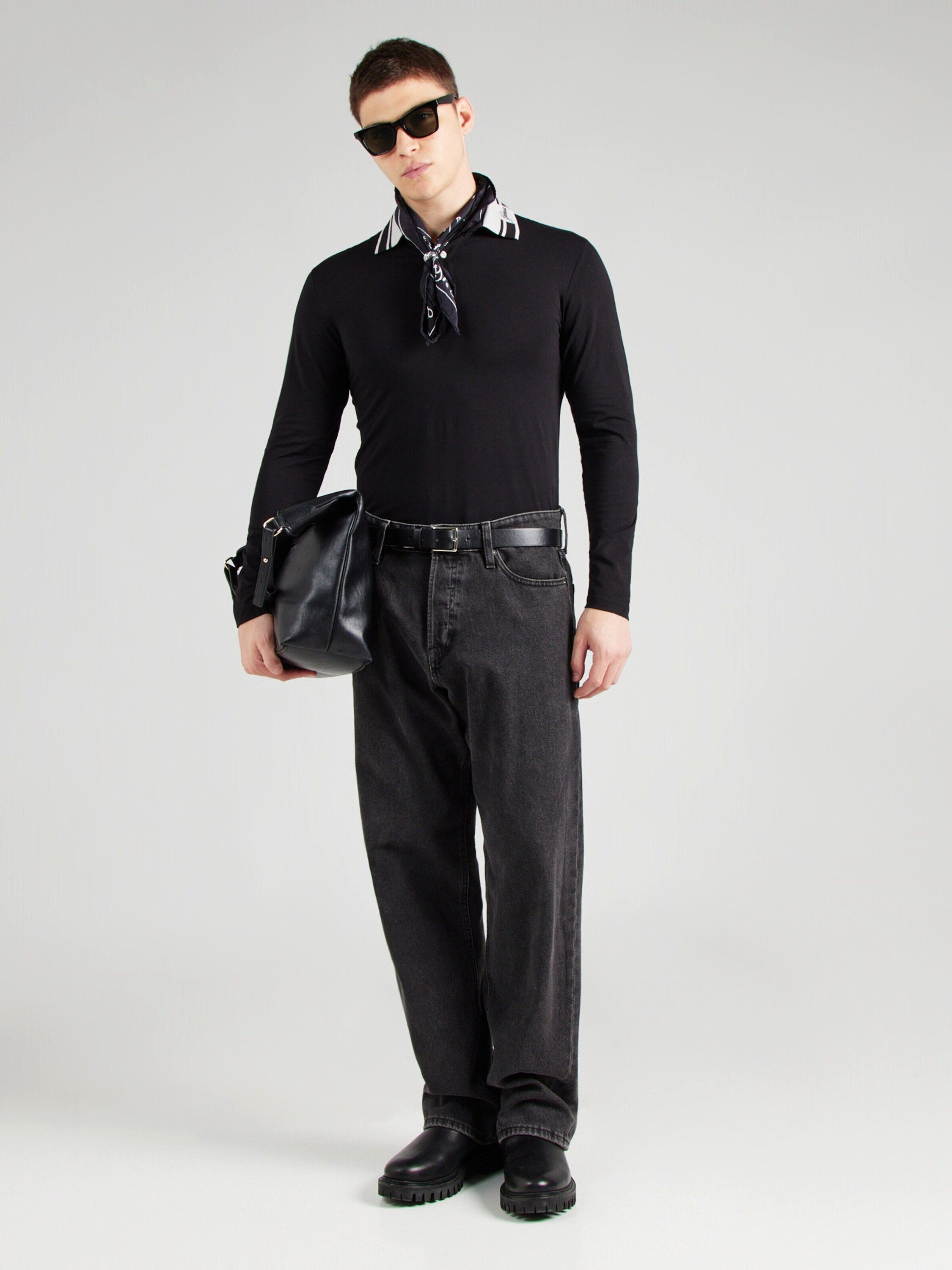 Guess Langarm-Poloshirt OLIVER (1-tlg)