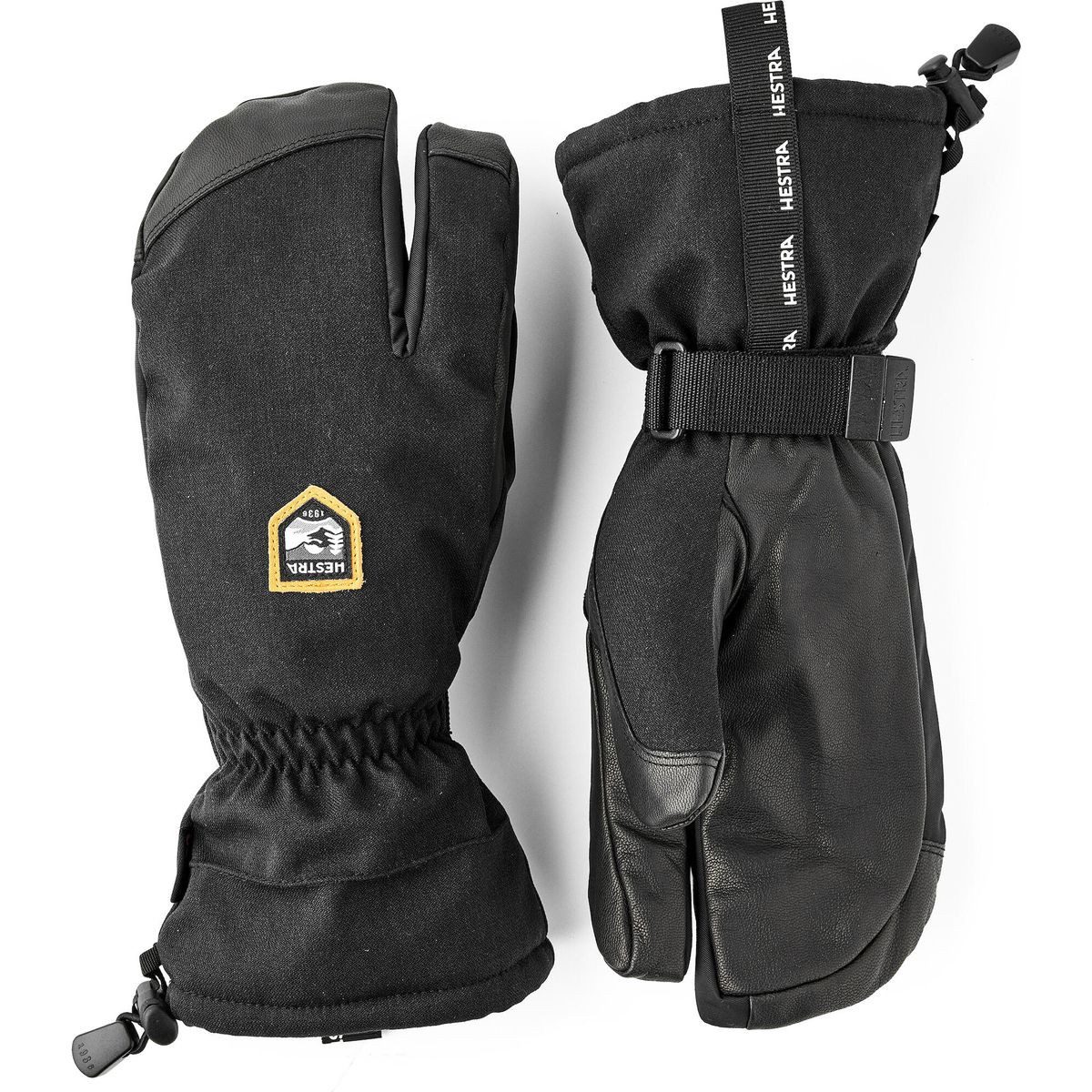 Hestra Skihandschuhe Czone Mountain - 3 Finger Winddichte und wasserdichte Handschuhe für extreme Winterbedingungen