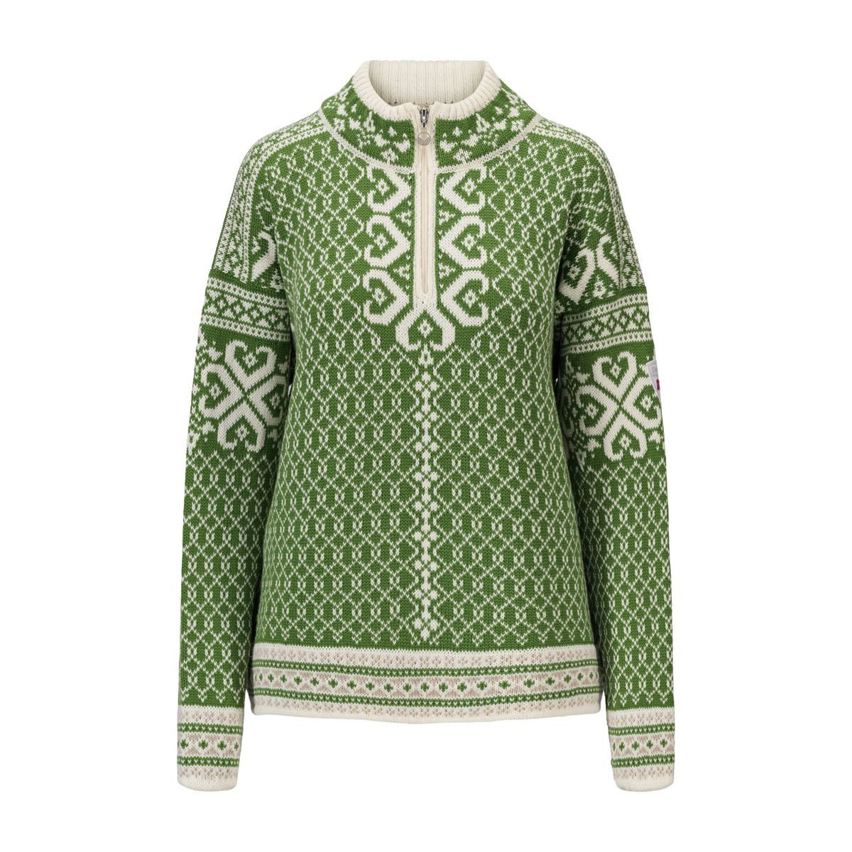 Dale of Norway Fleecepullover Leknes Fem Sweater Vielseitiger Damenpullover aus 100% Merinowolle, ideal für Freizeit