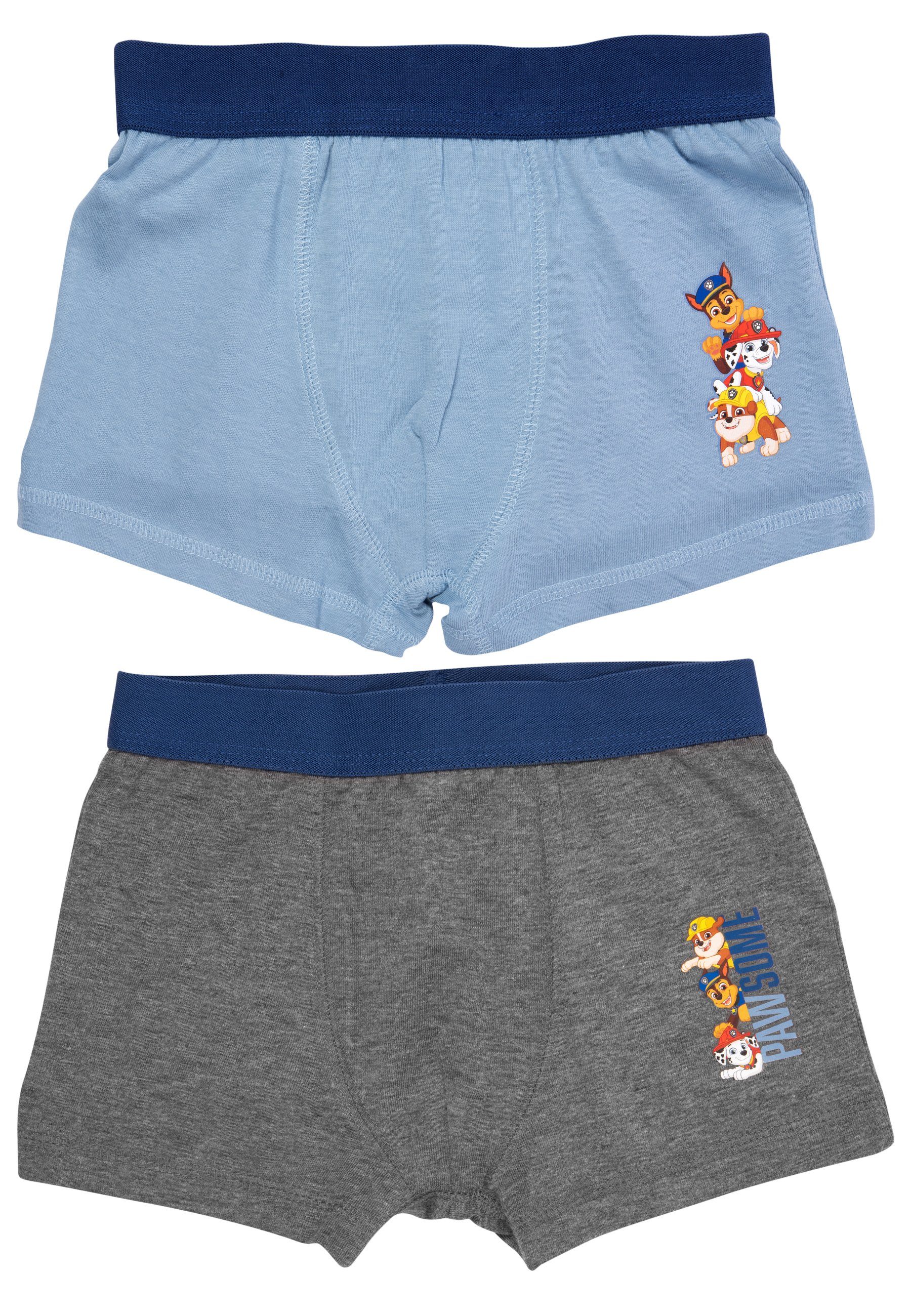 United Labels® Boxershorts 2er Pack Paw Patrol Boxershorts